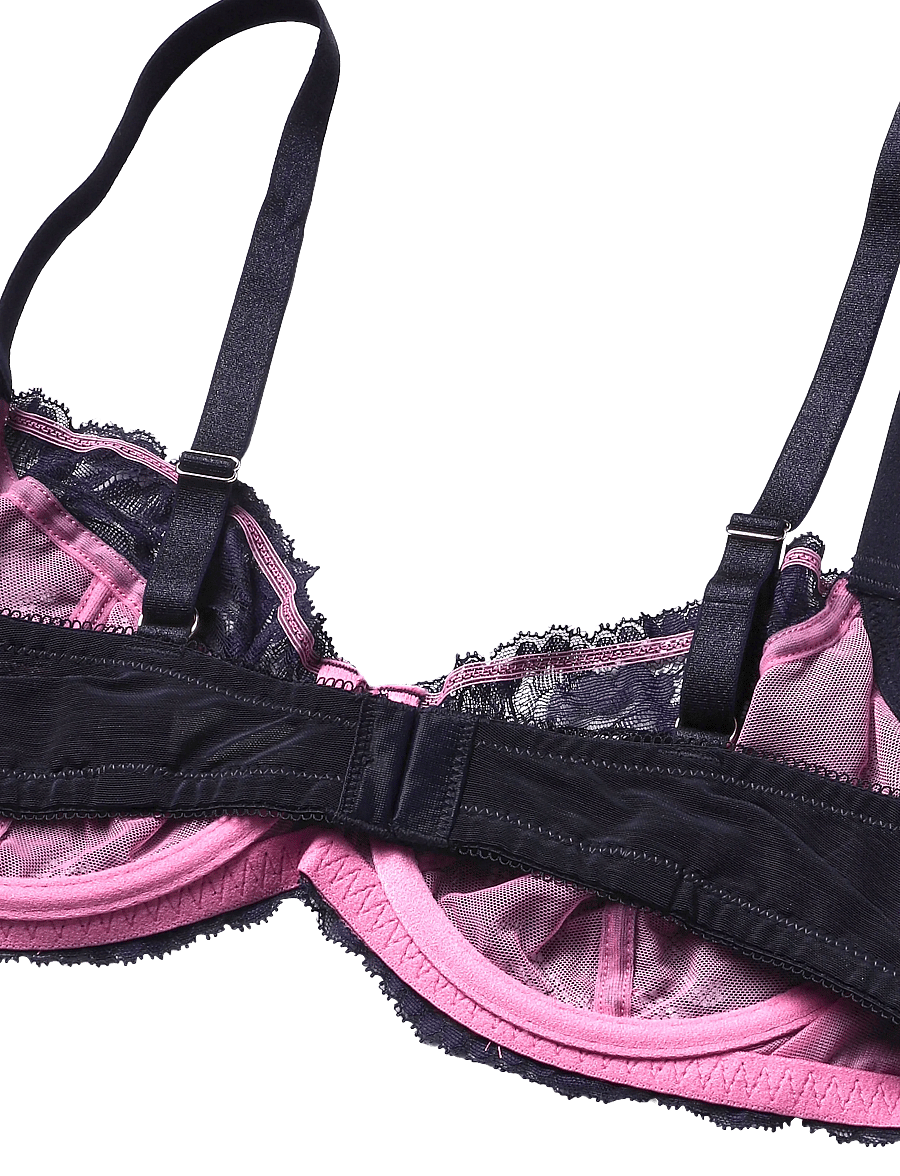 Dorina - Perfect Lace Balcony - bh:ar med bygel - navy - 2