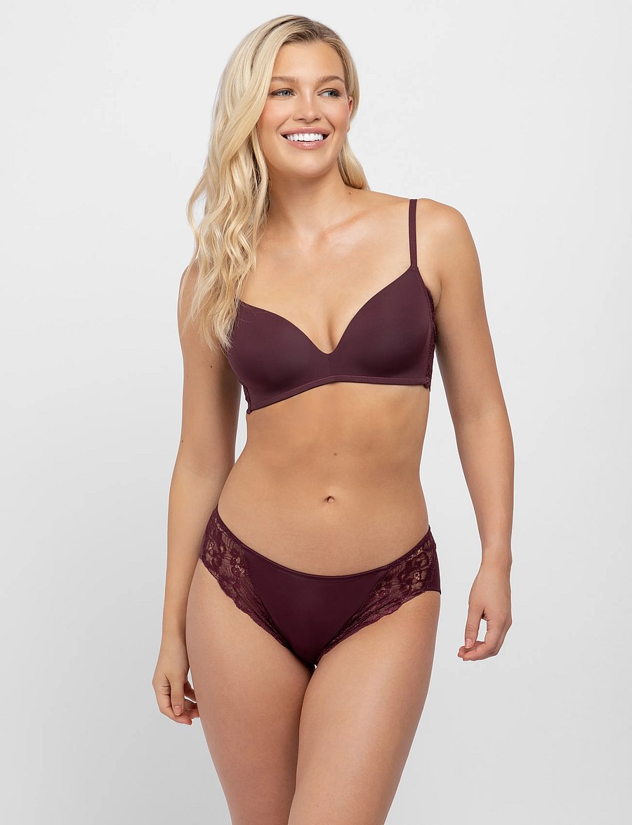 Dorina - Athena T-shirt bra - t-shirt bras - red - 0