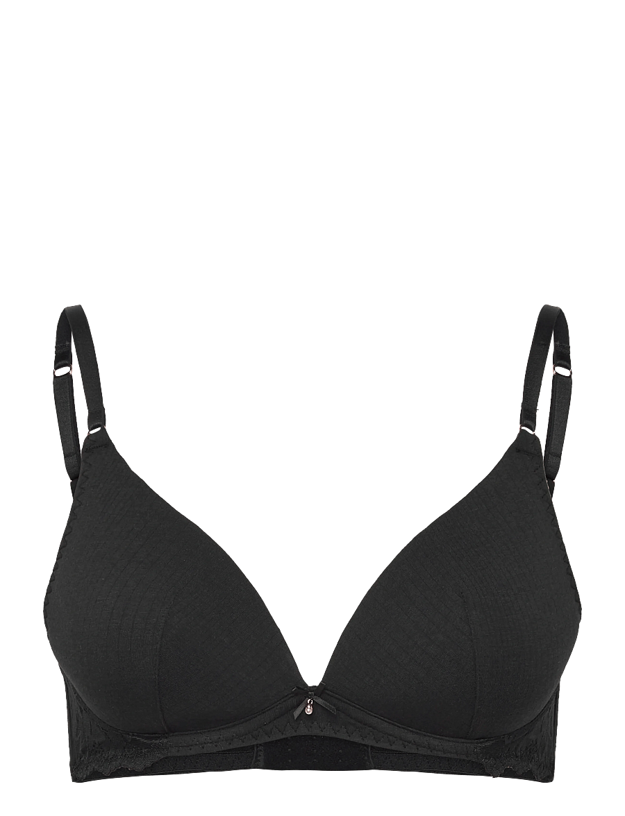 Dorina - SAMARA SOFT BRA - bygellösa bh:ar - black - 0