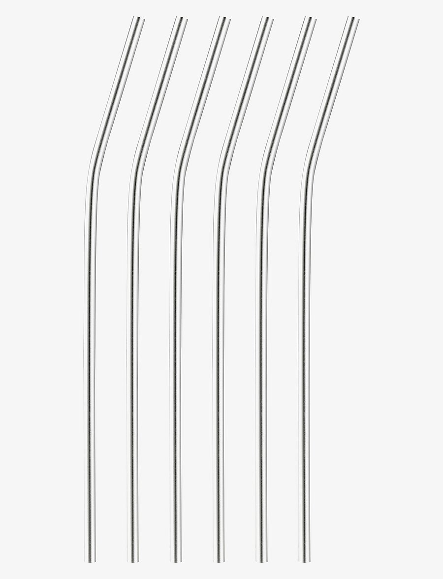 Dorre - Coctail Straws Corrigan - joogikõrred - silver - 0