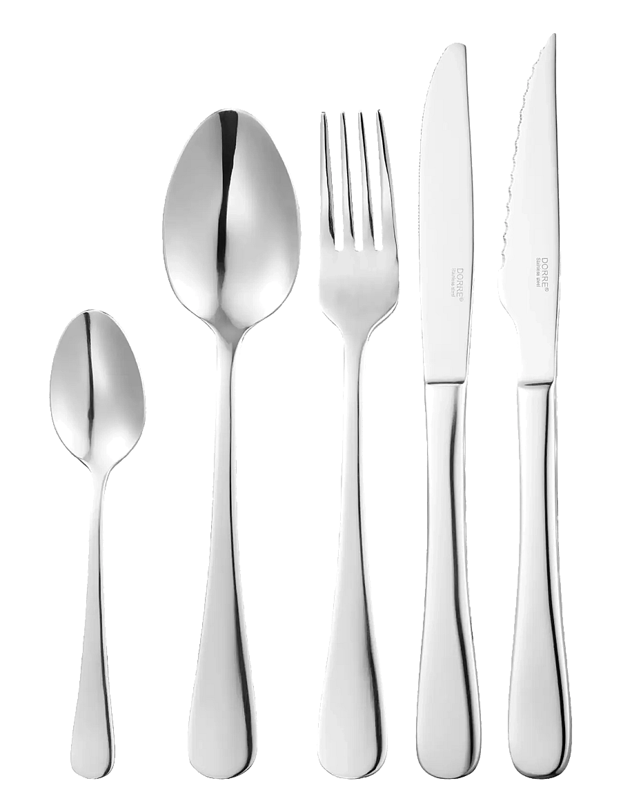 Dorre - Cutlery Set Classic Set of 30 - nach preis einkaufen - silver - 0