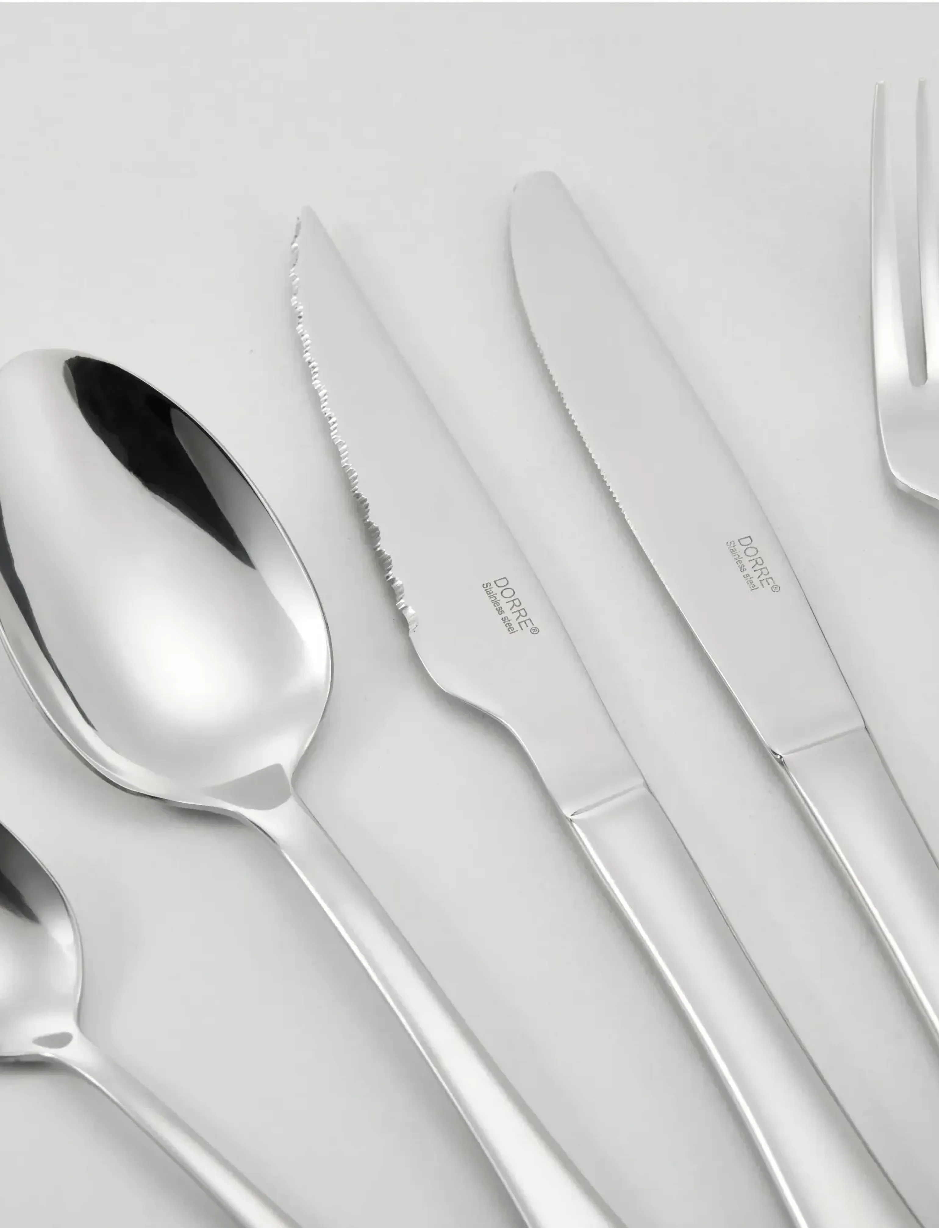 Dorre - Cutlery Set Classic Set of 30 - shop by price - silver - 4