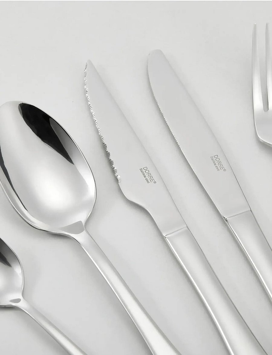 Dorre - Cutlery Set Classic Set of 30 - nach preis einkaufen - silver - 4