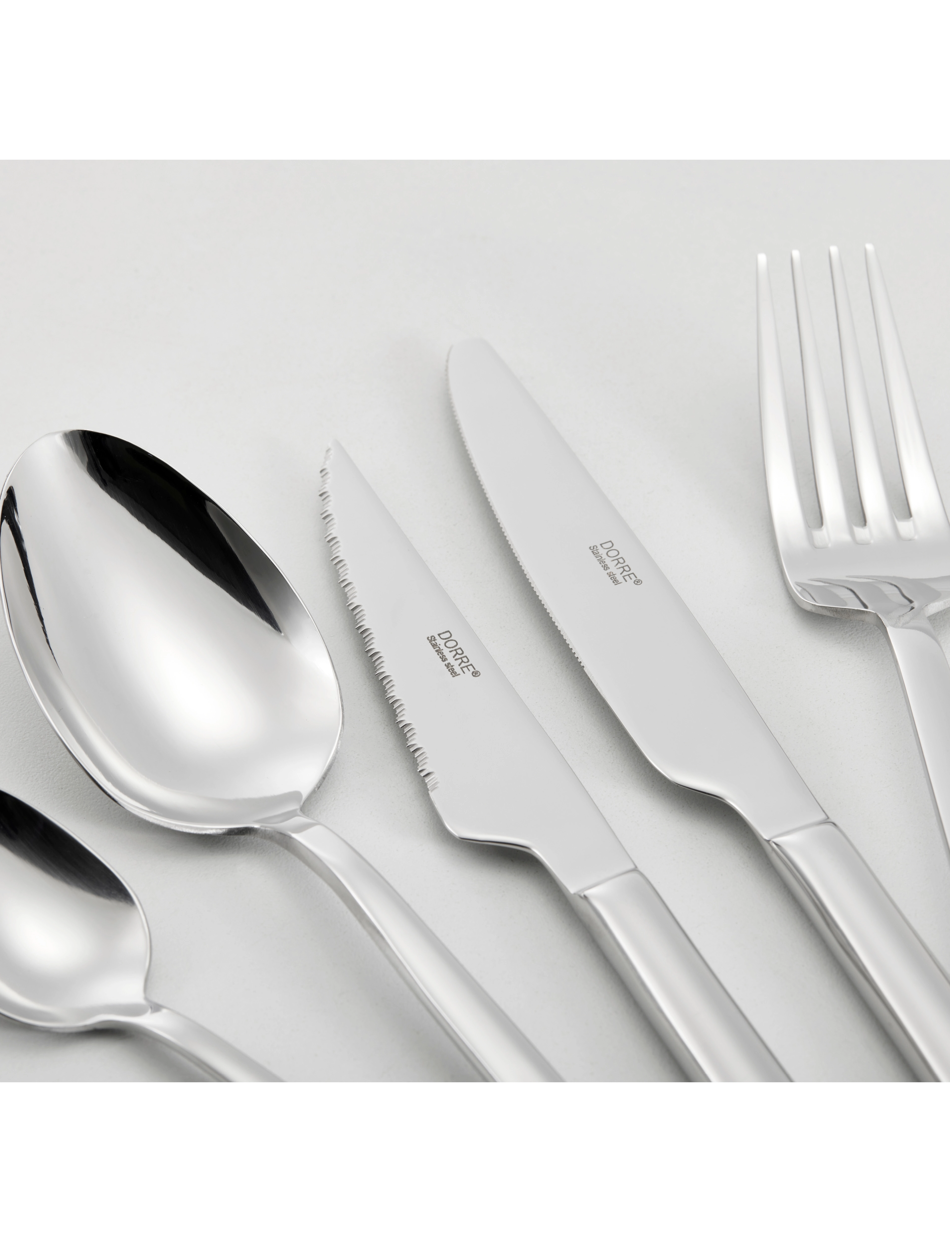 Dorre - Cutlery Set Victoria Set of 30 - achat par prix - silver - 4