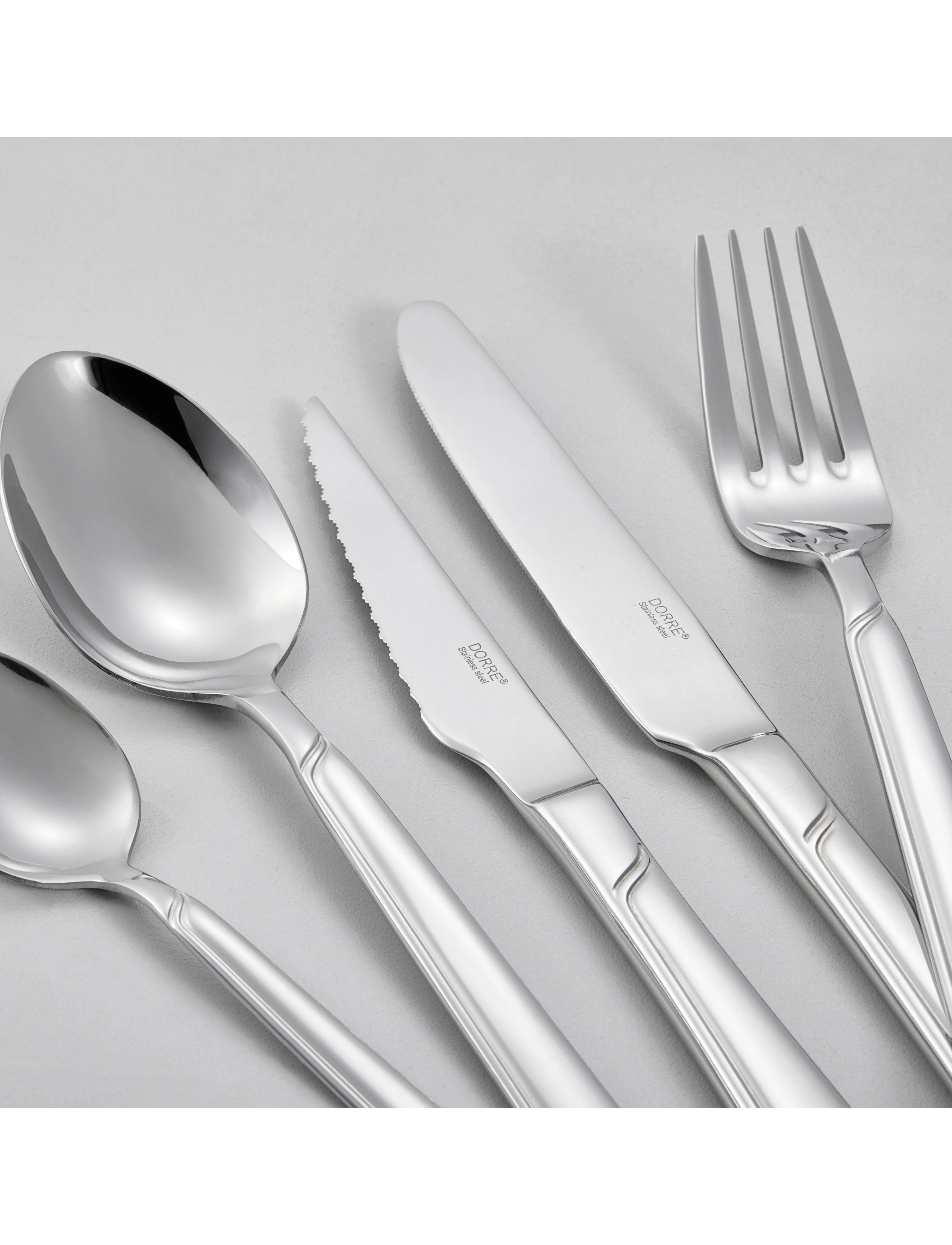 Dorre - Cutlery Set Elisabeth Set of 30 - silver - 3