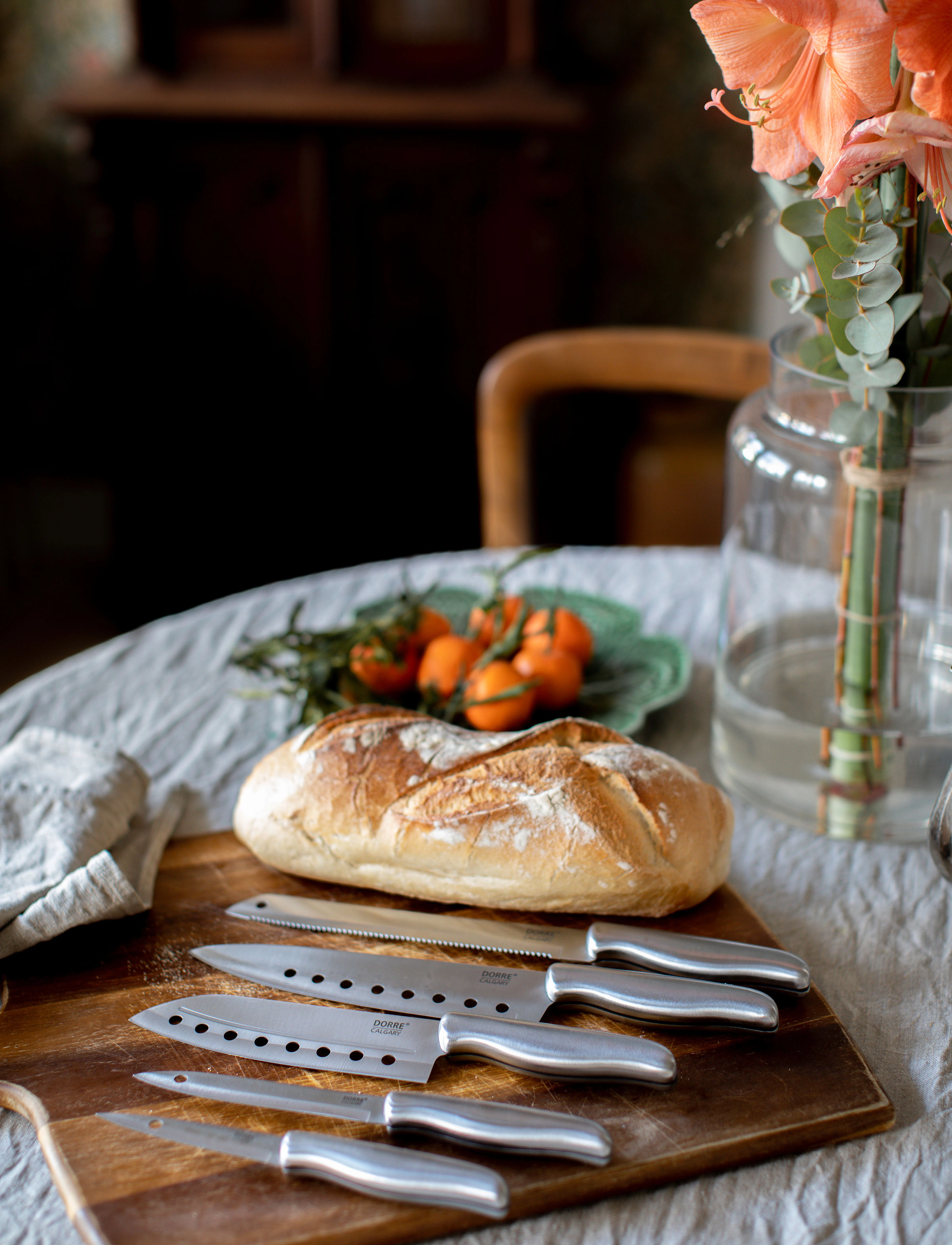 Dorre Calgary Knivsæt, One Size, Knives & Accessories, Silber - Knife Sets, Homeware