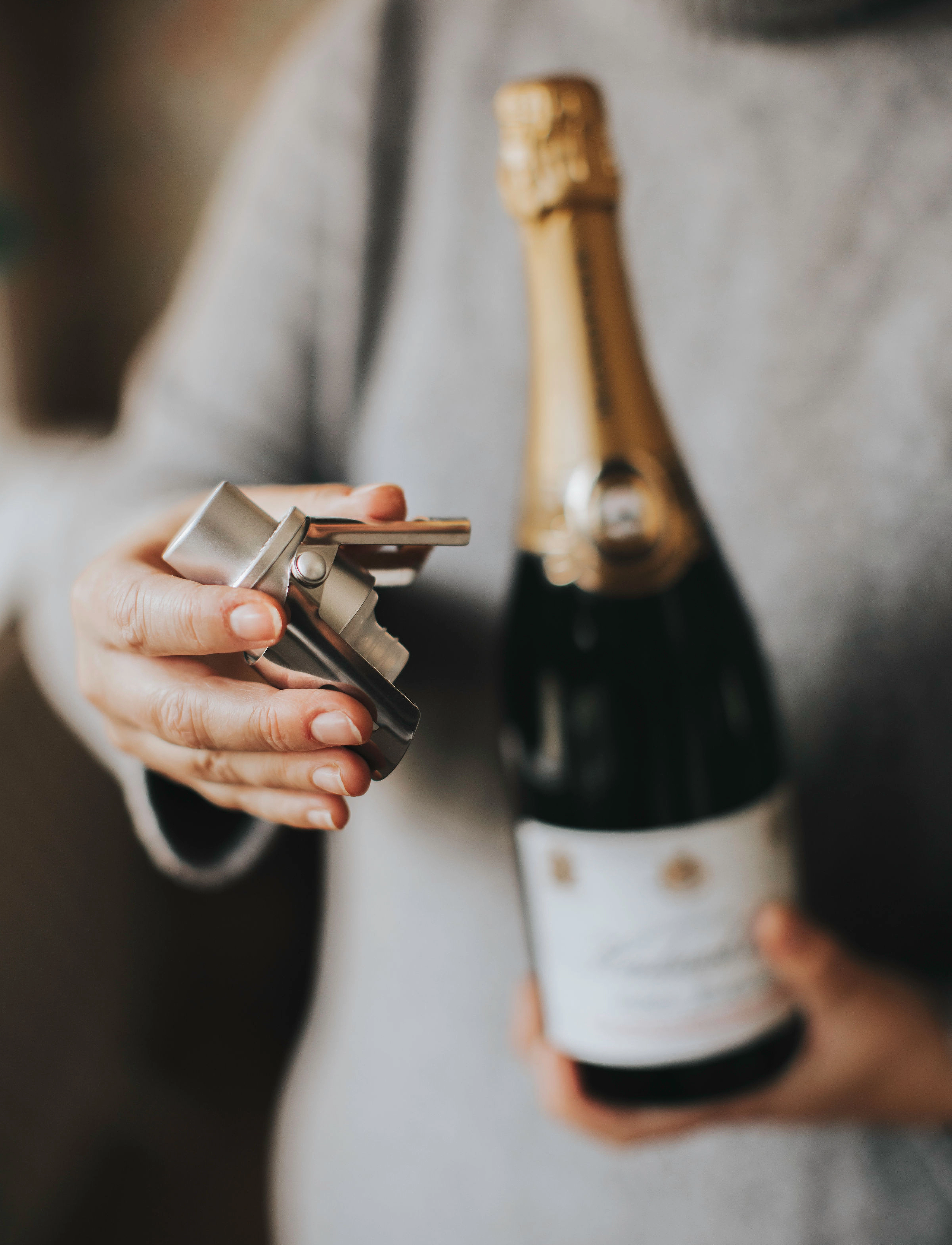 Dorre Champagnepropper – Pump It, One Size, Drink & Bar Accessories, Silber - Bottle Openers Wine Stoppers, Homeware