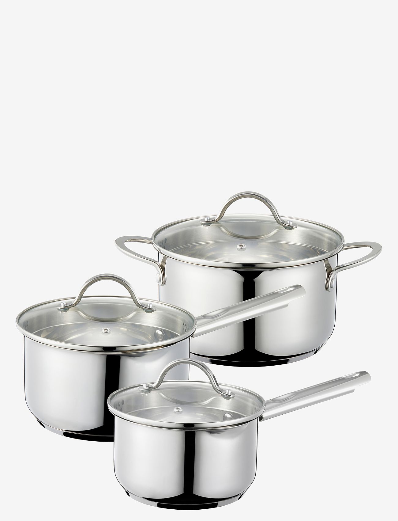 Dorre - Kastrullset Kosmo 6 delar - köp efter pris - silver - 0