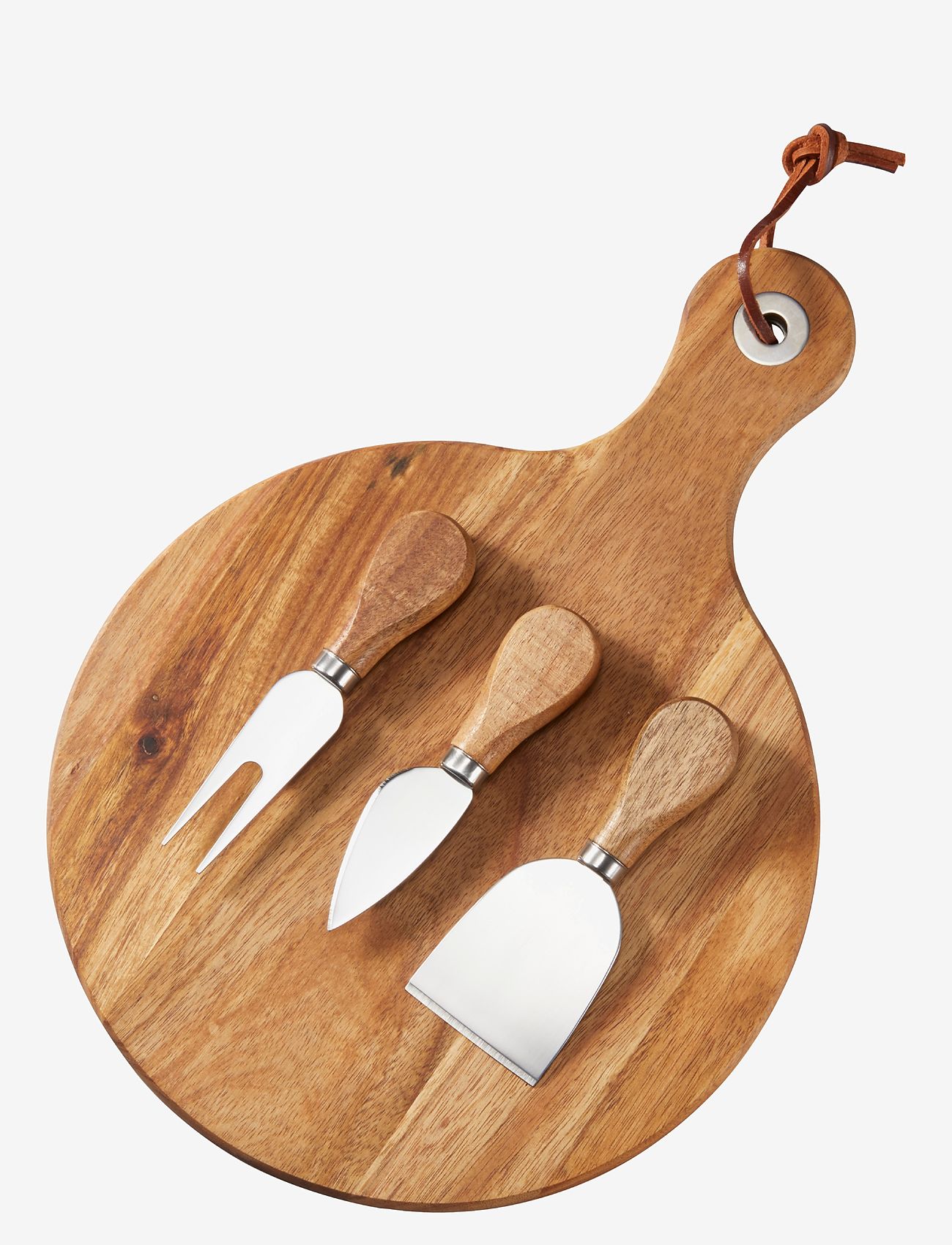 Dorre - Cheese Serving Set Oline - natur - 0