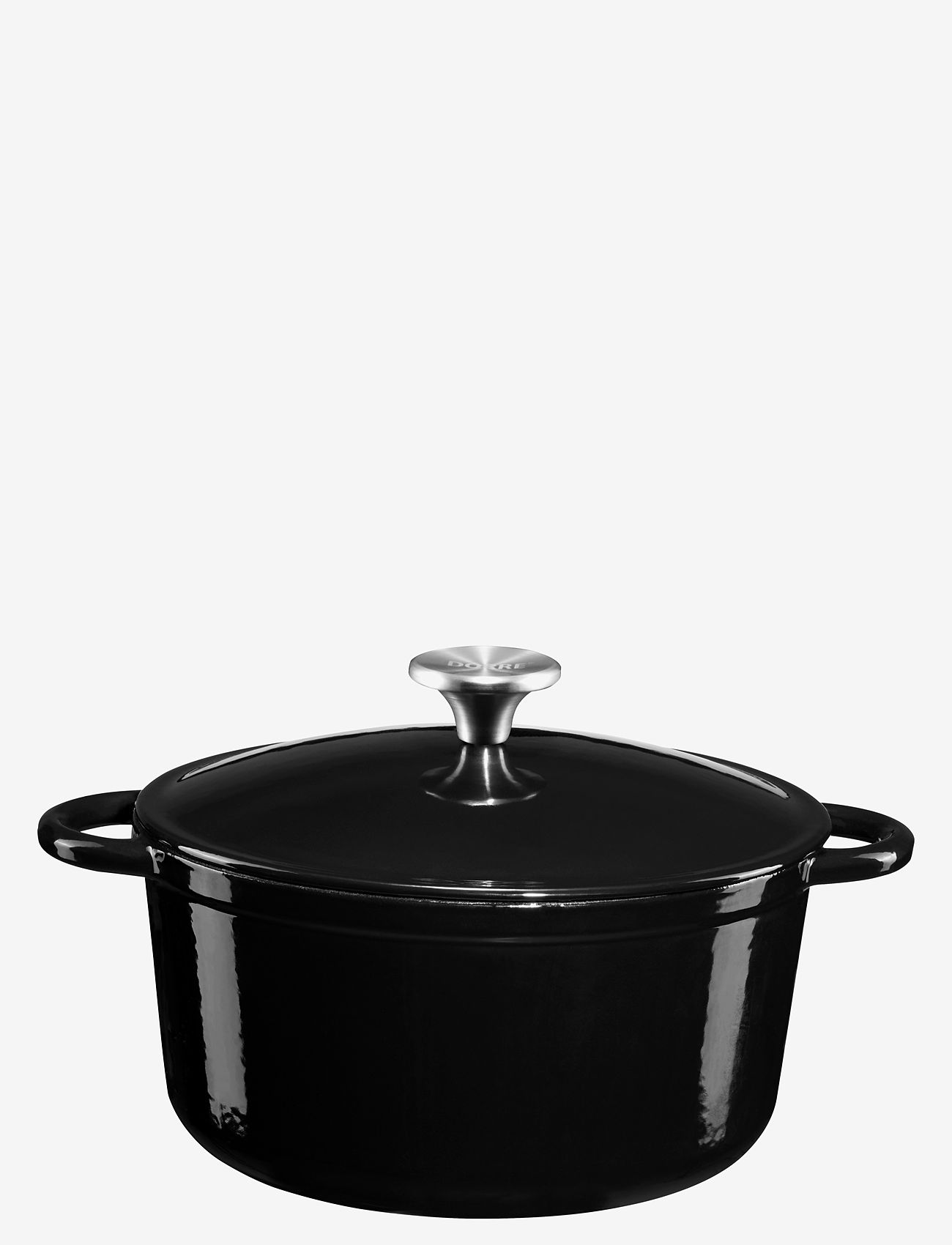 Dorre - Enameled Cast Iron Pot Gretl - spaiņi un liešķeres - svart - 1