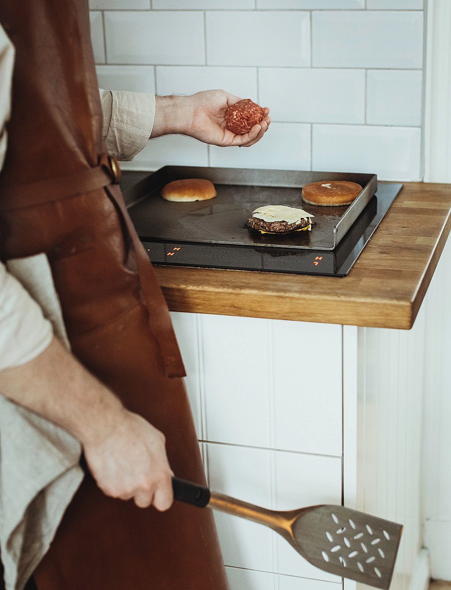 Dorre - Griddle Hack (Frying Pan) Steffie - bratpfannen - silver - 2