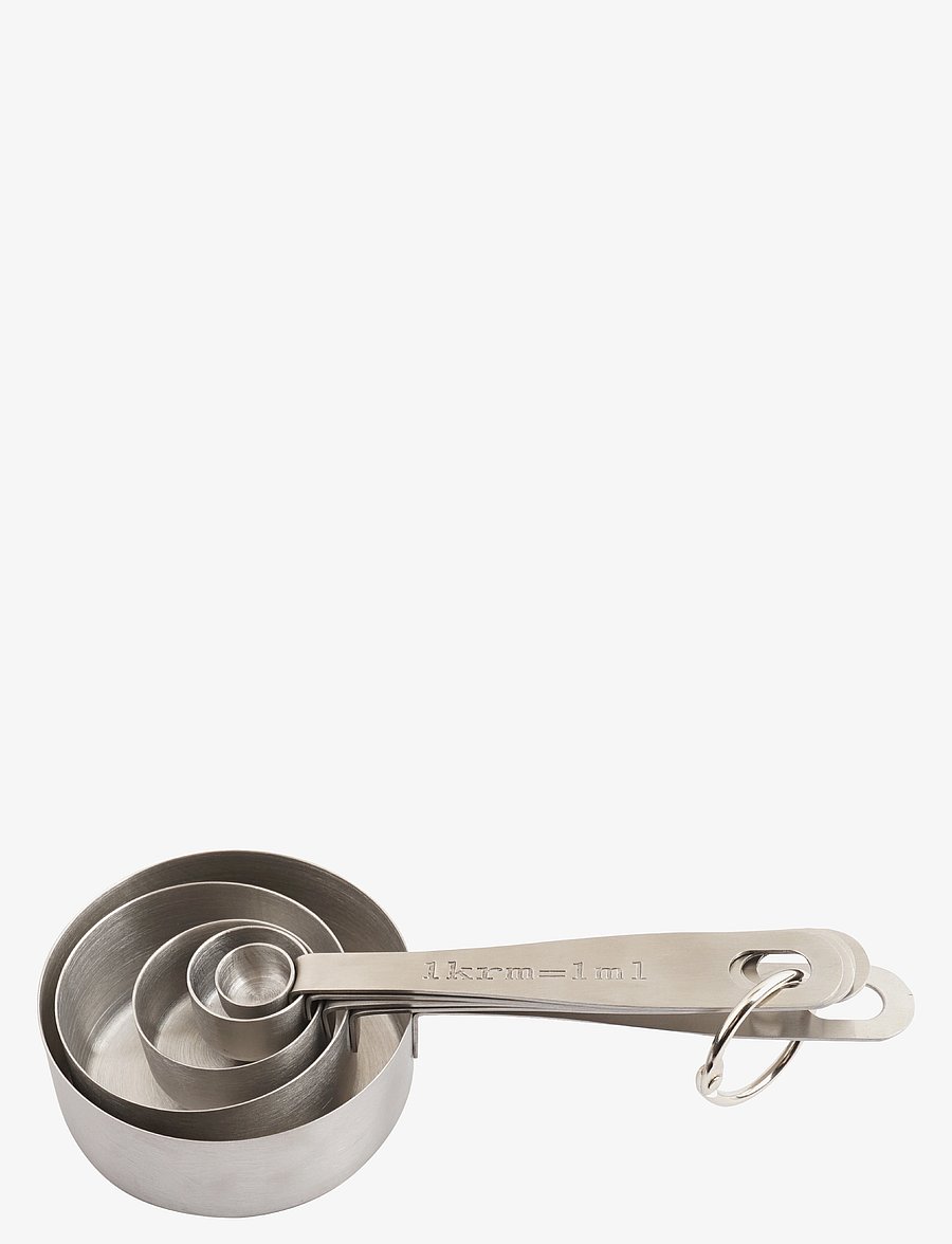 Dorre - Measuring Cups Myah - mõõtlusikad - silver - 2