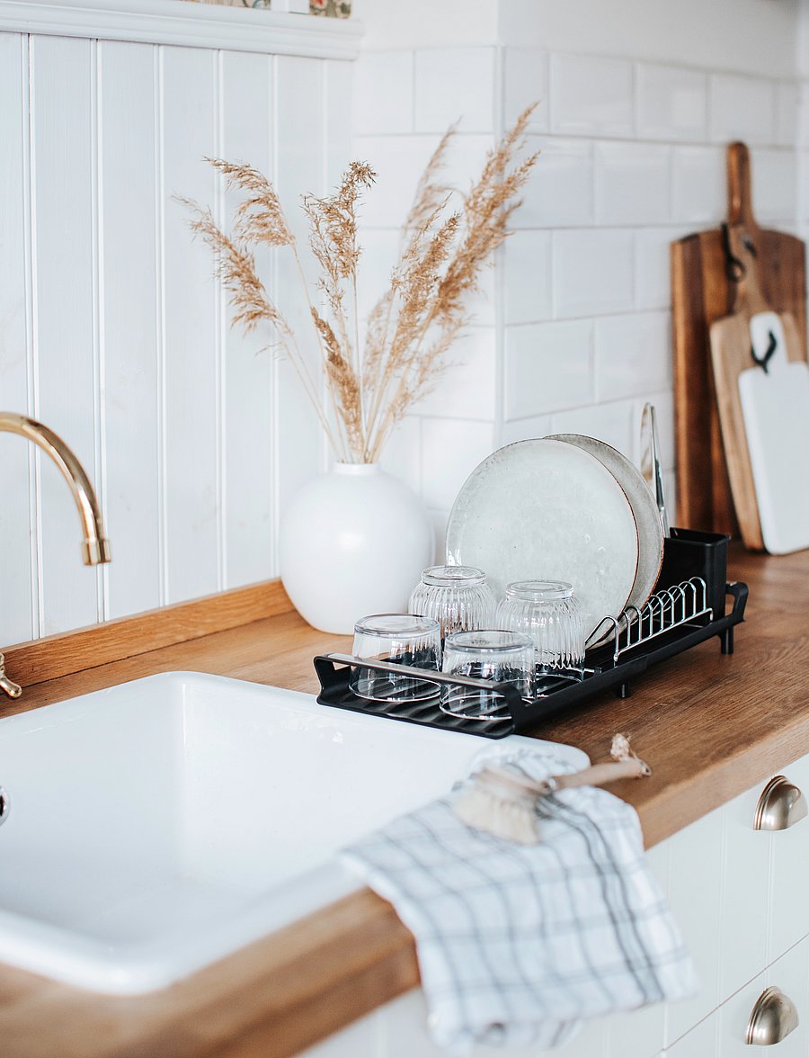 Dorre - Dish Rack Foldable Dayra - indų džiovyklos - svart - 0