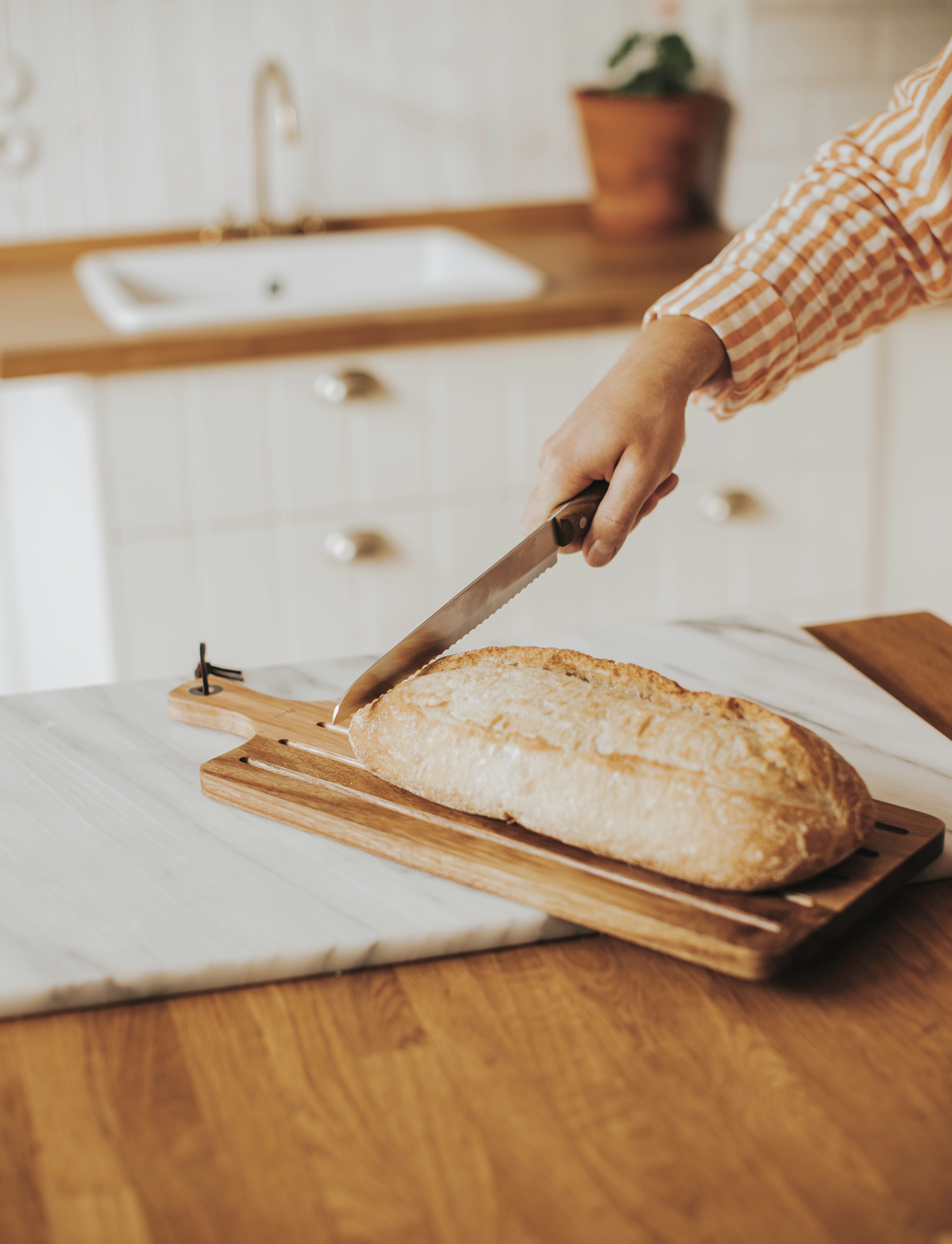 Dorre - Bread Cutting Board Knife Billy - natur - 3