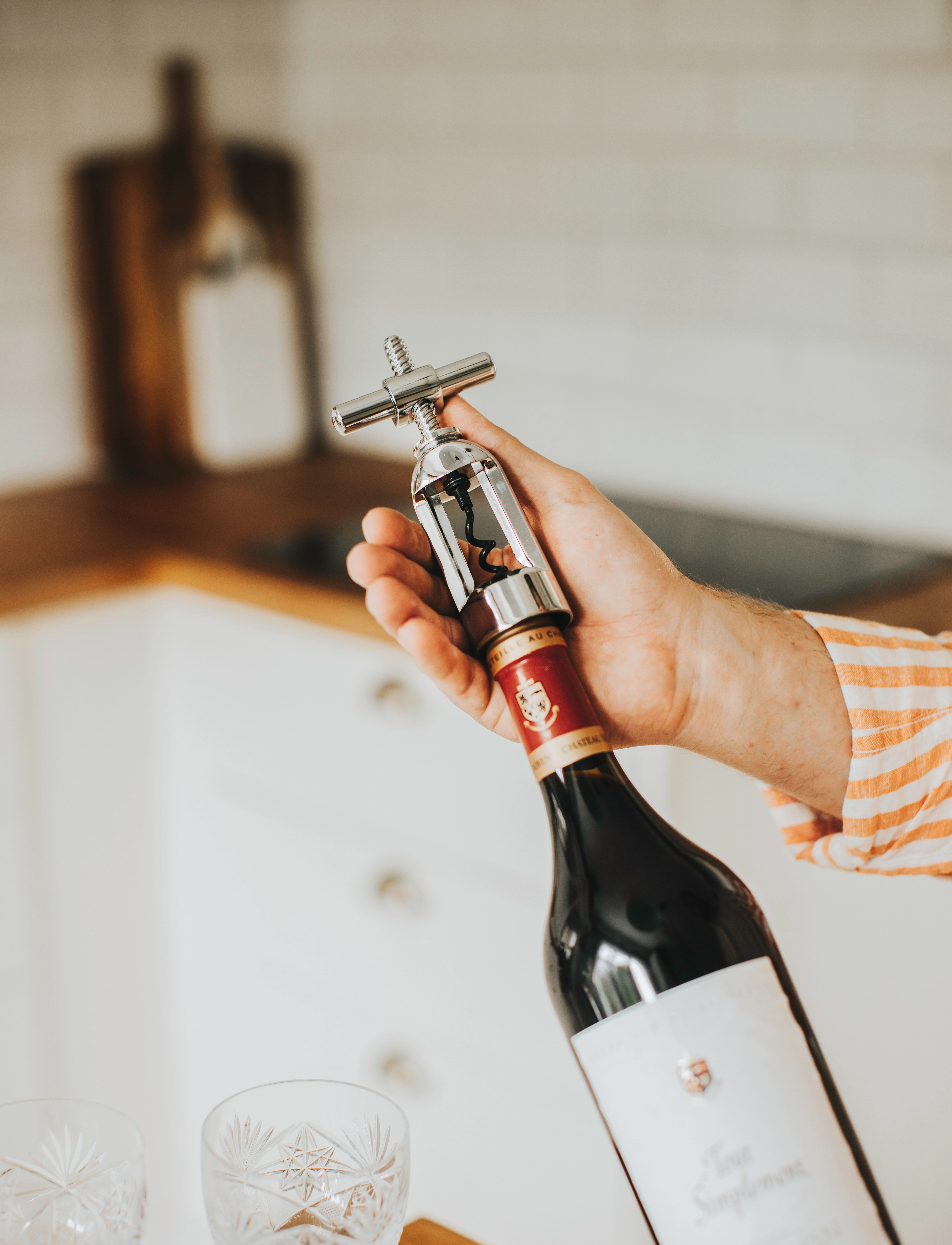 Dorre Korktrækker Kore, L:6 cm, Drink & Bar Accessories, Silber - Bottle Openers Wine Stoppers, Homeware