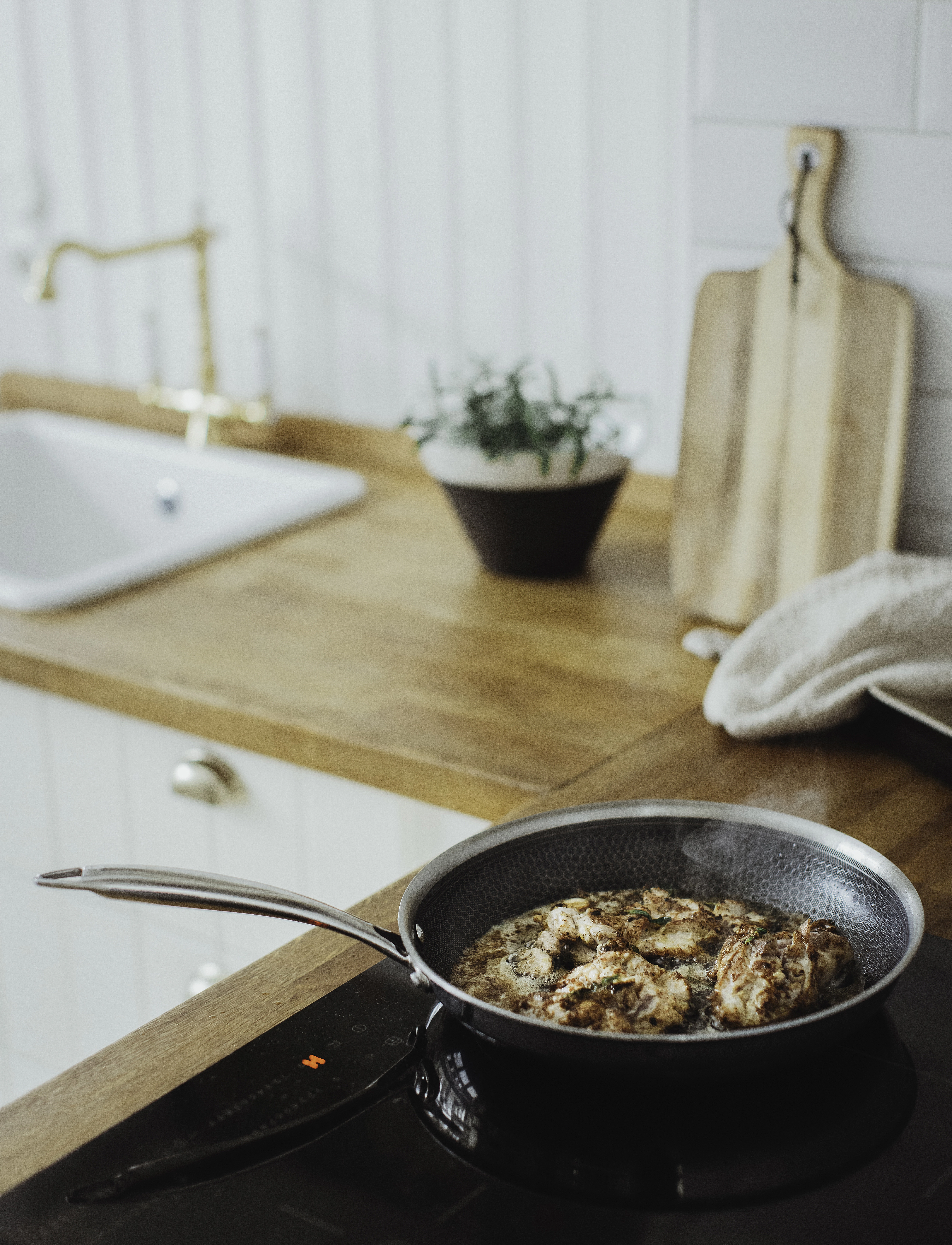 Dorre - Frying Pan Eminence Ø28 cm - køb efter pris - silver - 3