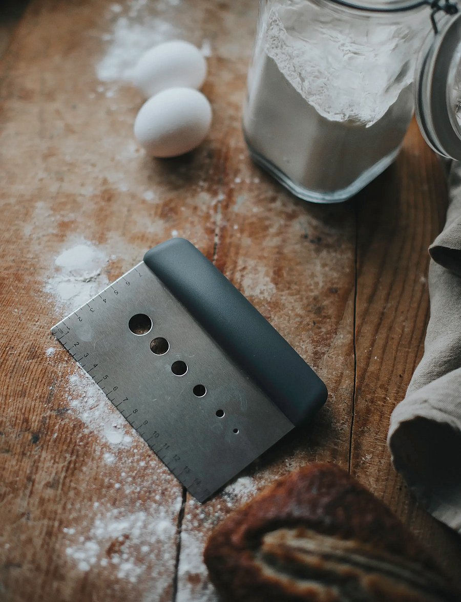 Dorre - Cookie Dough Scraper - spaatel ja tainakaabits - grÅ - 0