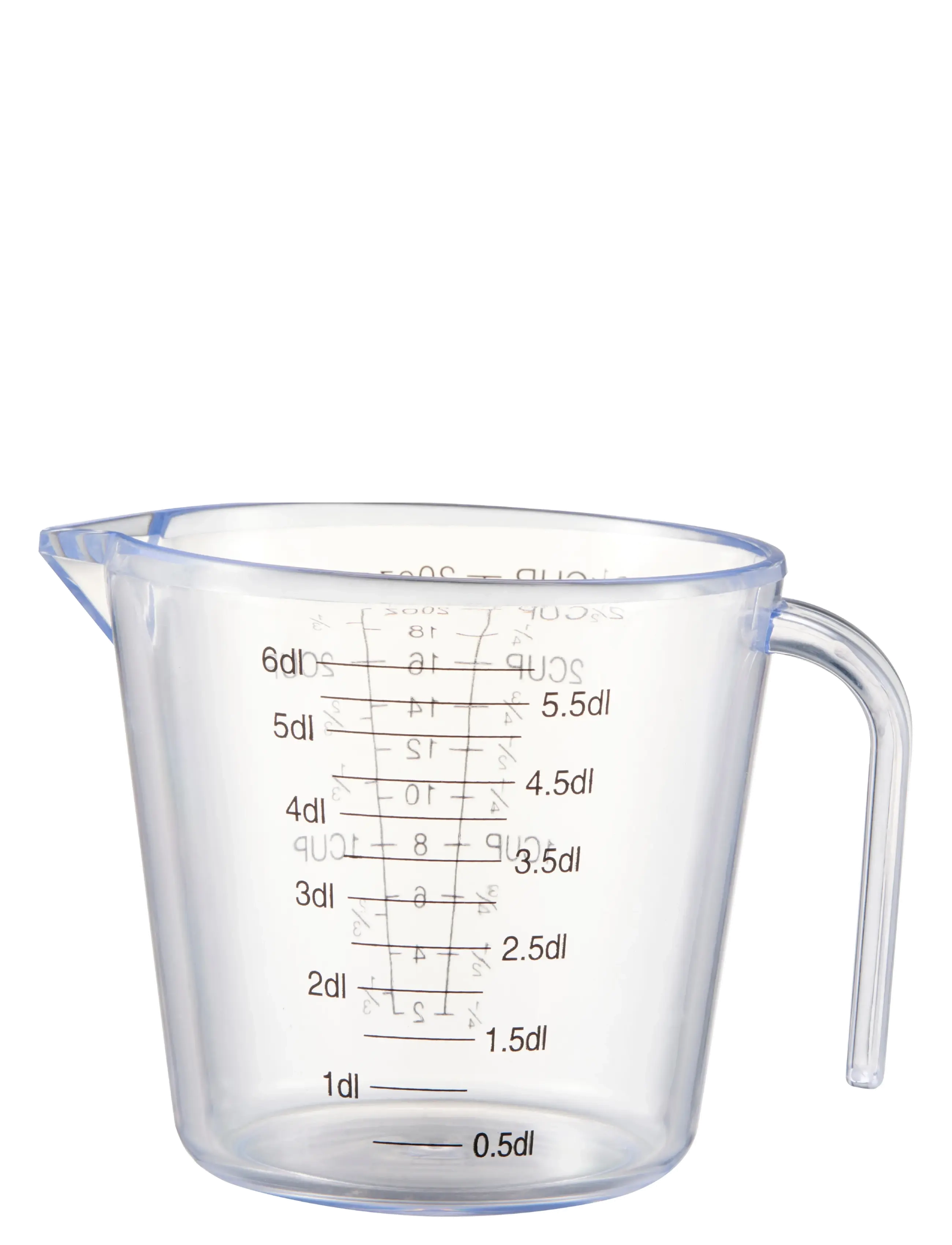 DORRE Mila Målebæger 6 Dl Weiß - 6 DL - Unisex