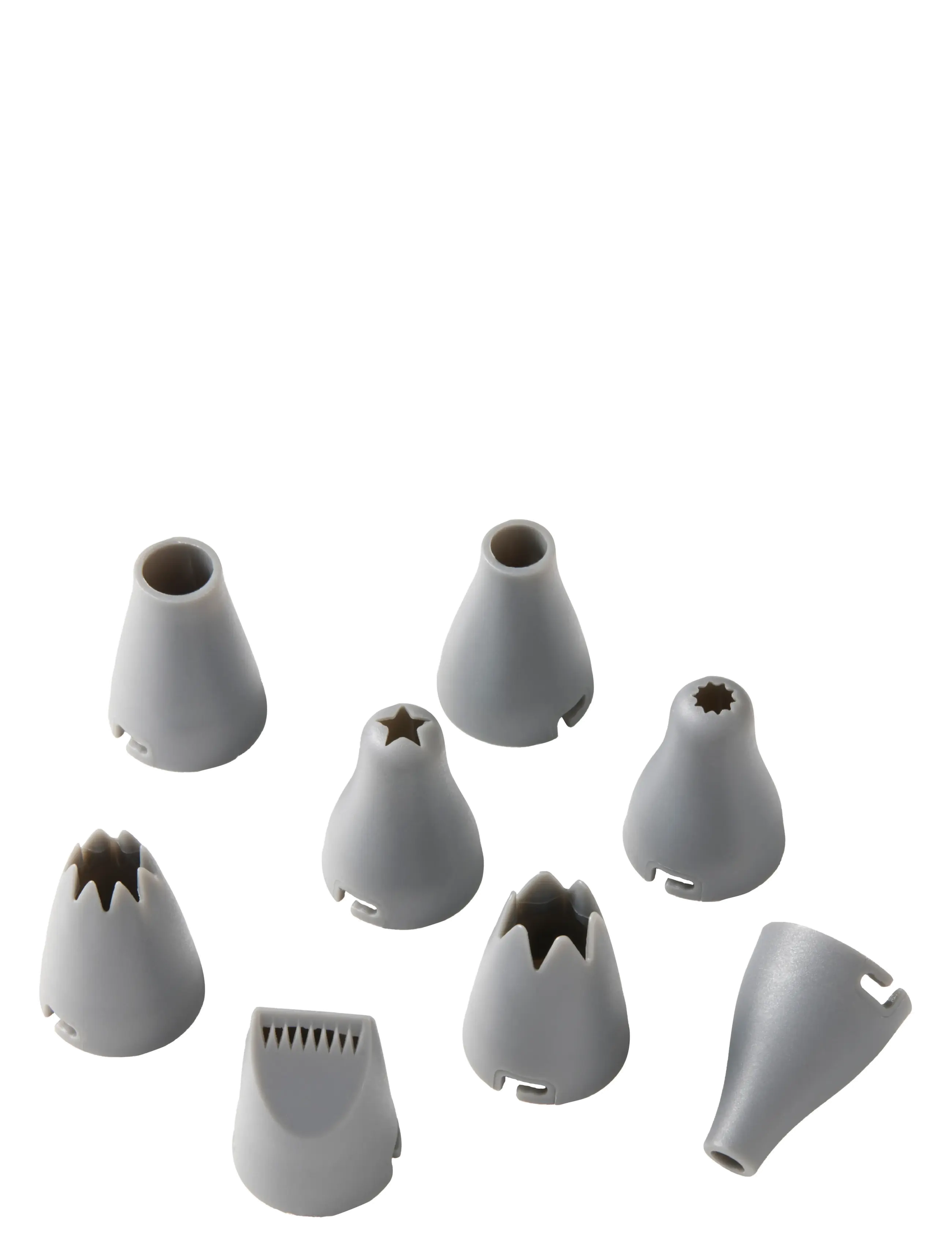 Dorre - Cookie Piping bag set 8 different nozzles - backzubehör - vit - 2
