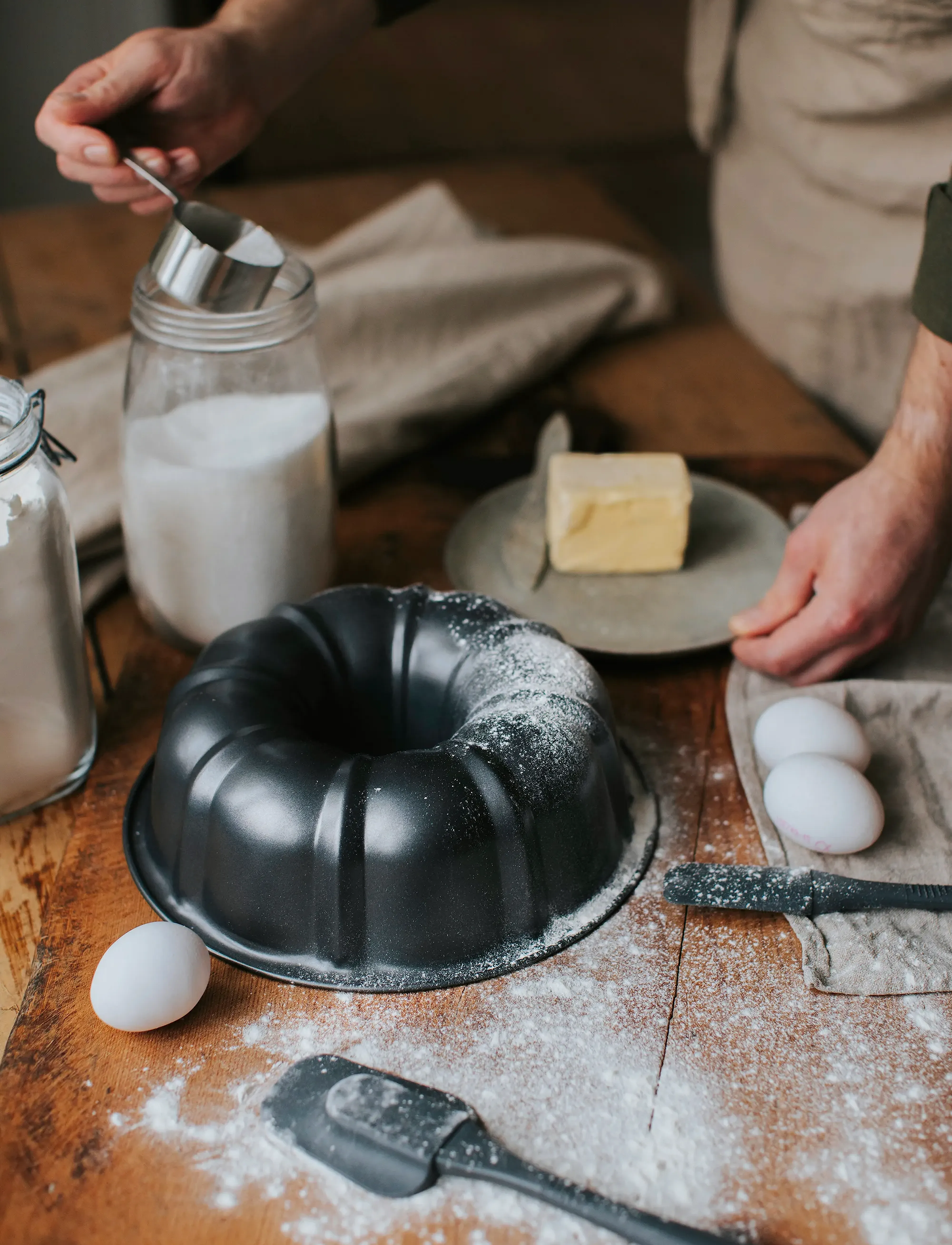 Dorre Karabo Sukkerkageform I Kulstofstål, One Size x 25.5, Baking Tins, Silber - Cookies- & Cake Homeware