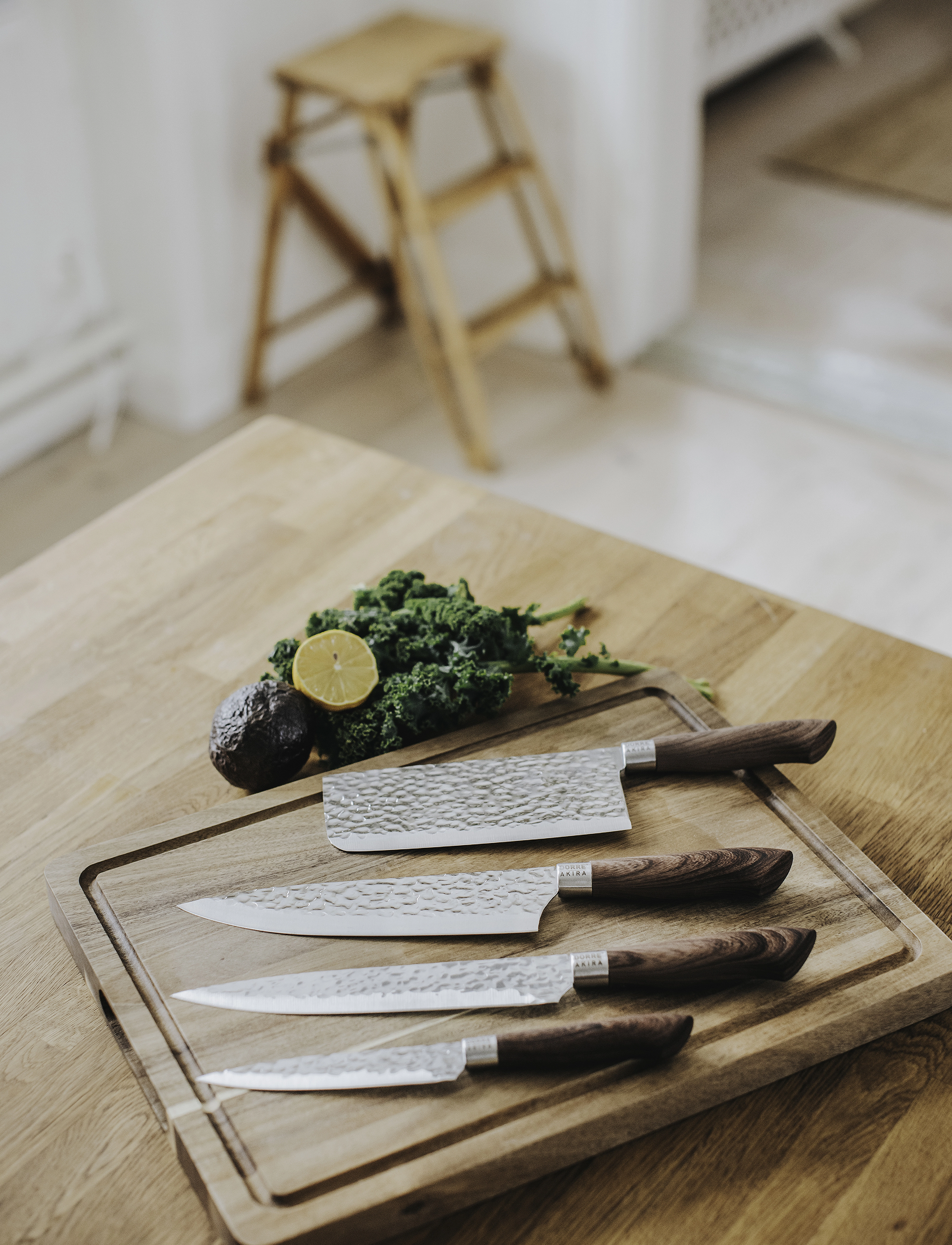 Dorre - Chineese Chef Knife Akira - kokkeknive - silver - 2