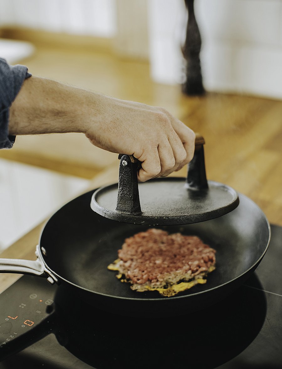 Dorre - Hamburger Press Hally - grillwerkzeuge - svart - 3