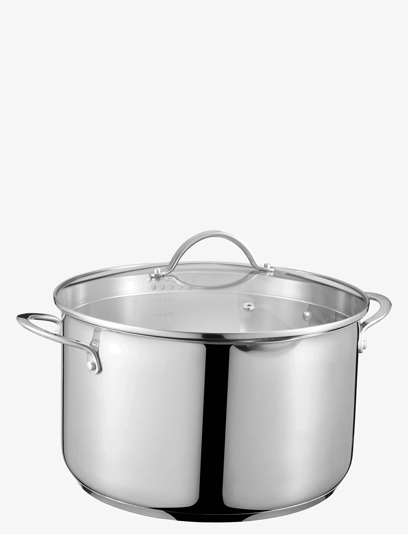 Dorre - Kosmo Pot with  Lid 10.1 Liters - saucepans - silver - 0