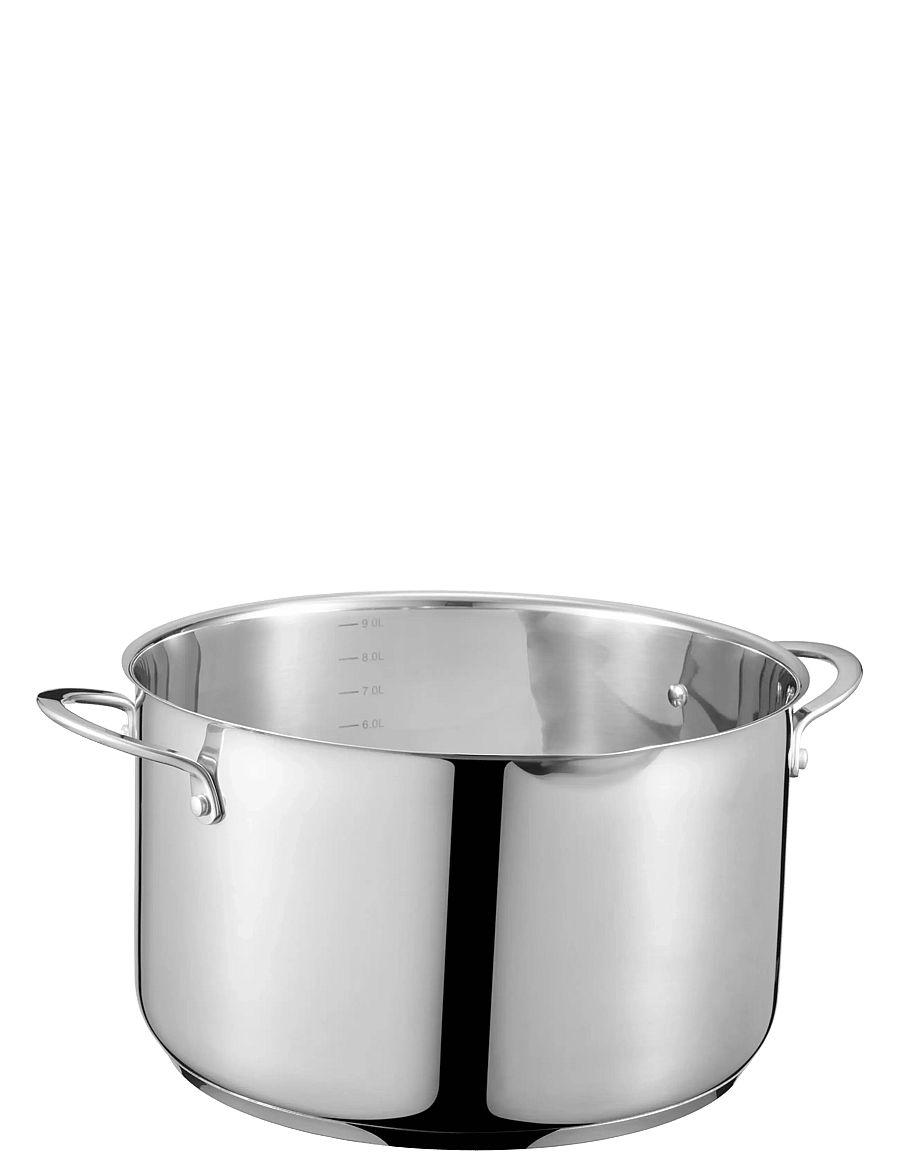 Dorre - Kosmo Pot with Lid 10.1 Liters - kastrulid - silver - 1