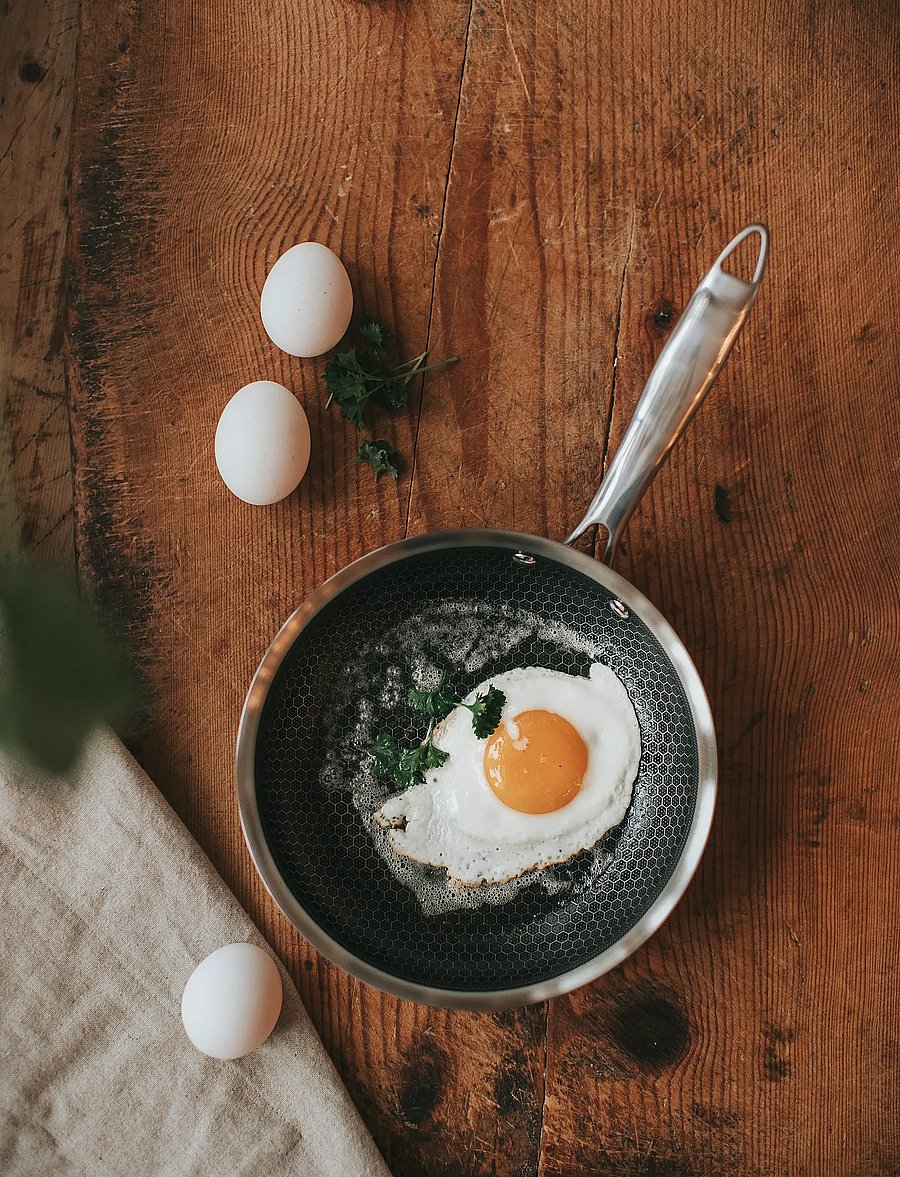 Dorre - Eminence Frying Pan Ø20 cm - troškintuvės ir gilios keptuvės - silver - 0
