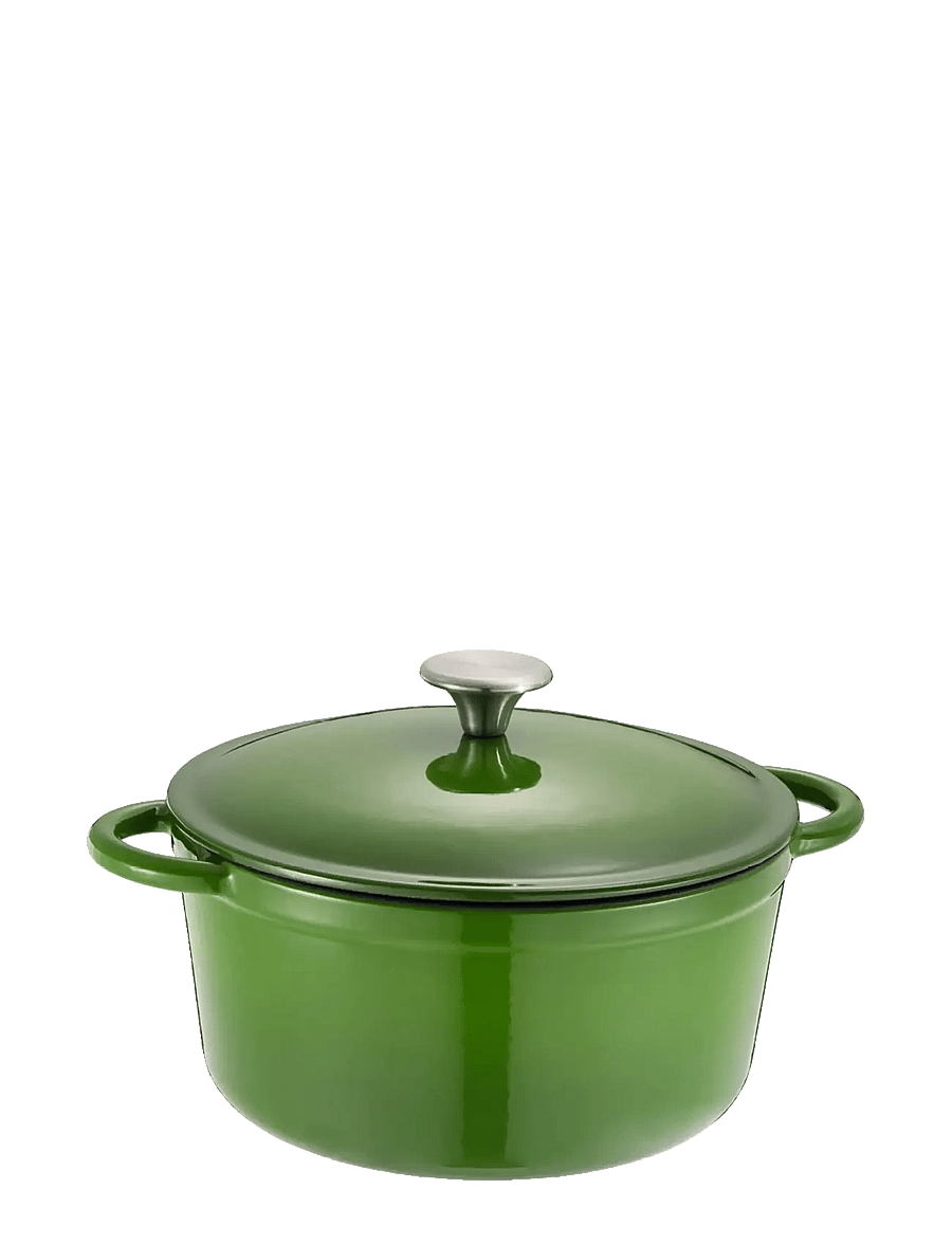 Dorre - Gretl Cast iron pot round green enamel knob stainless steel 4 L - malmist potid - green - 1