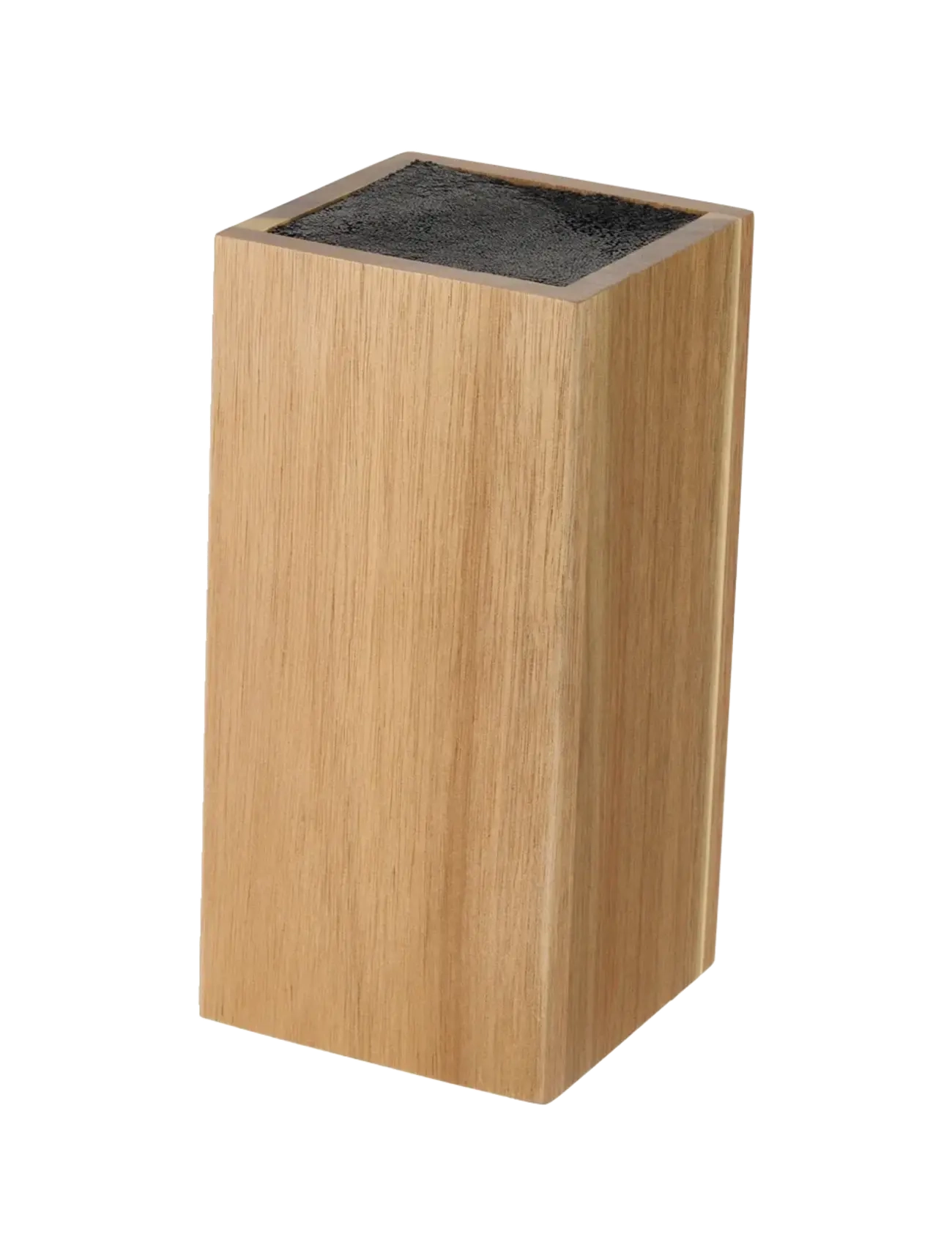 Kini Knife block square FSC acacia wood - NATURAL