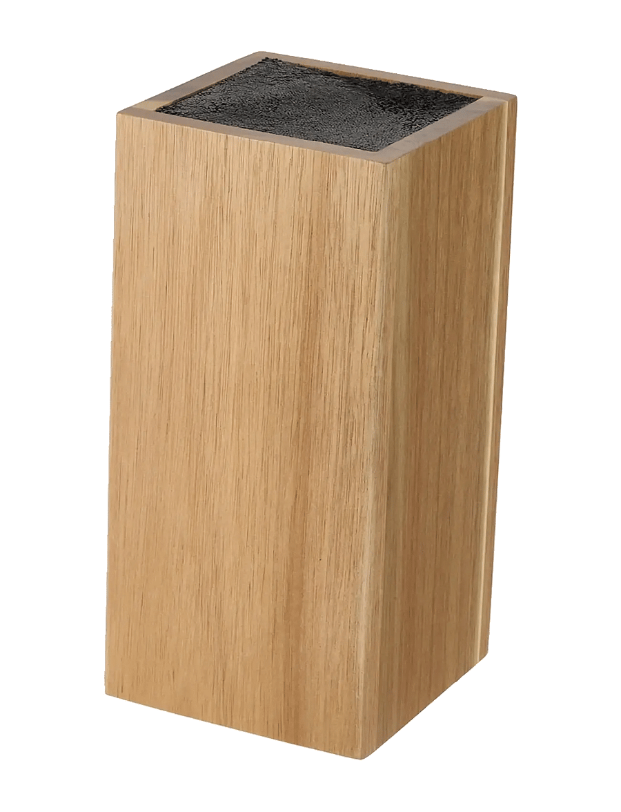Dorre - Kini Knife block square FSC acacia wood - messerblöcke - natural - 1