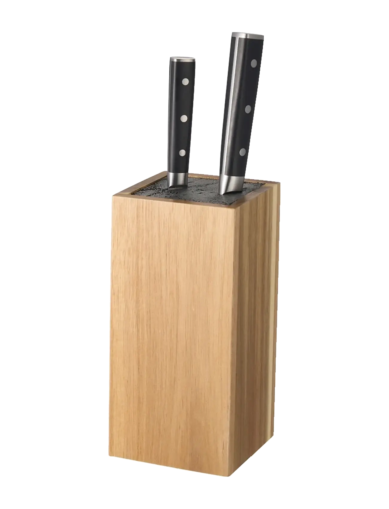 Dorre - Kini Knife block square FSC acacia wood - blocs de couteaux - natural - 2