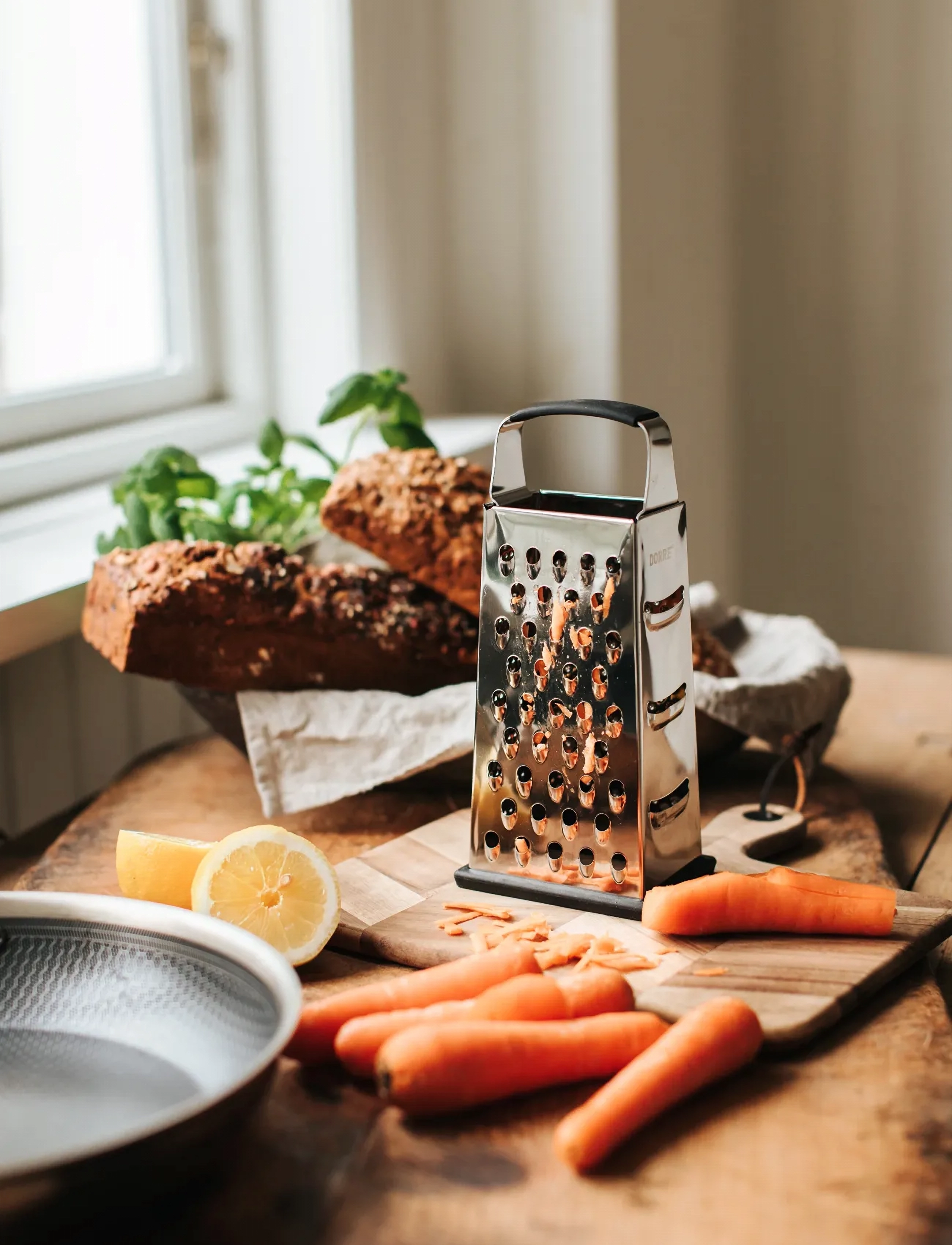 Dorre Rubi Rivjärn, H:24 cm, Kitchen Tools, Silber - Graters, Homeware