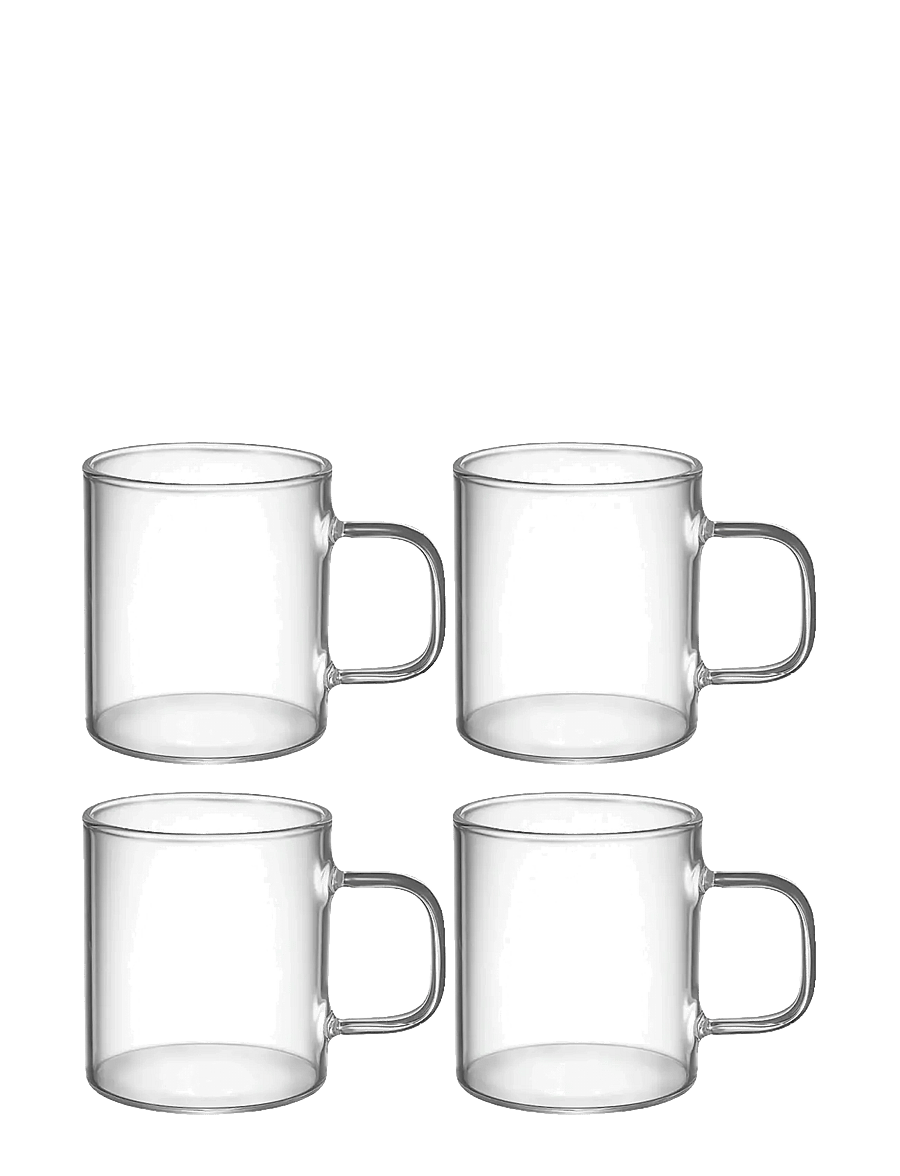 Dorre - Gina Glass mug capacity approx. 0.18 L 4-pack - madalaimad hinnad - clear - 0