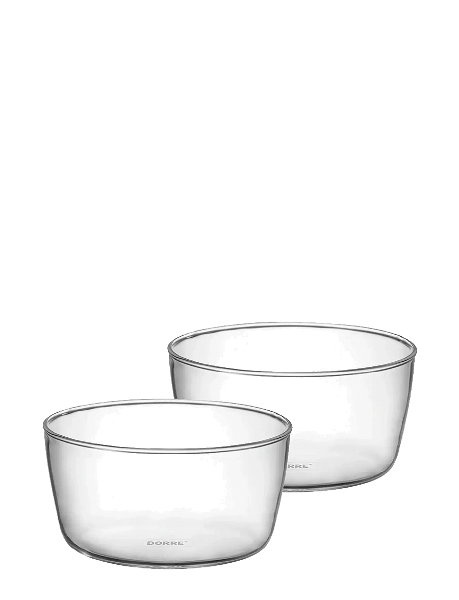 Dorre - Seria Serving bowls 2-pack glass Ø10*5 cm - die niedrigsten preise - clear - 2