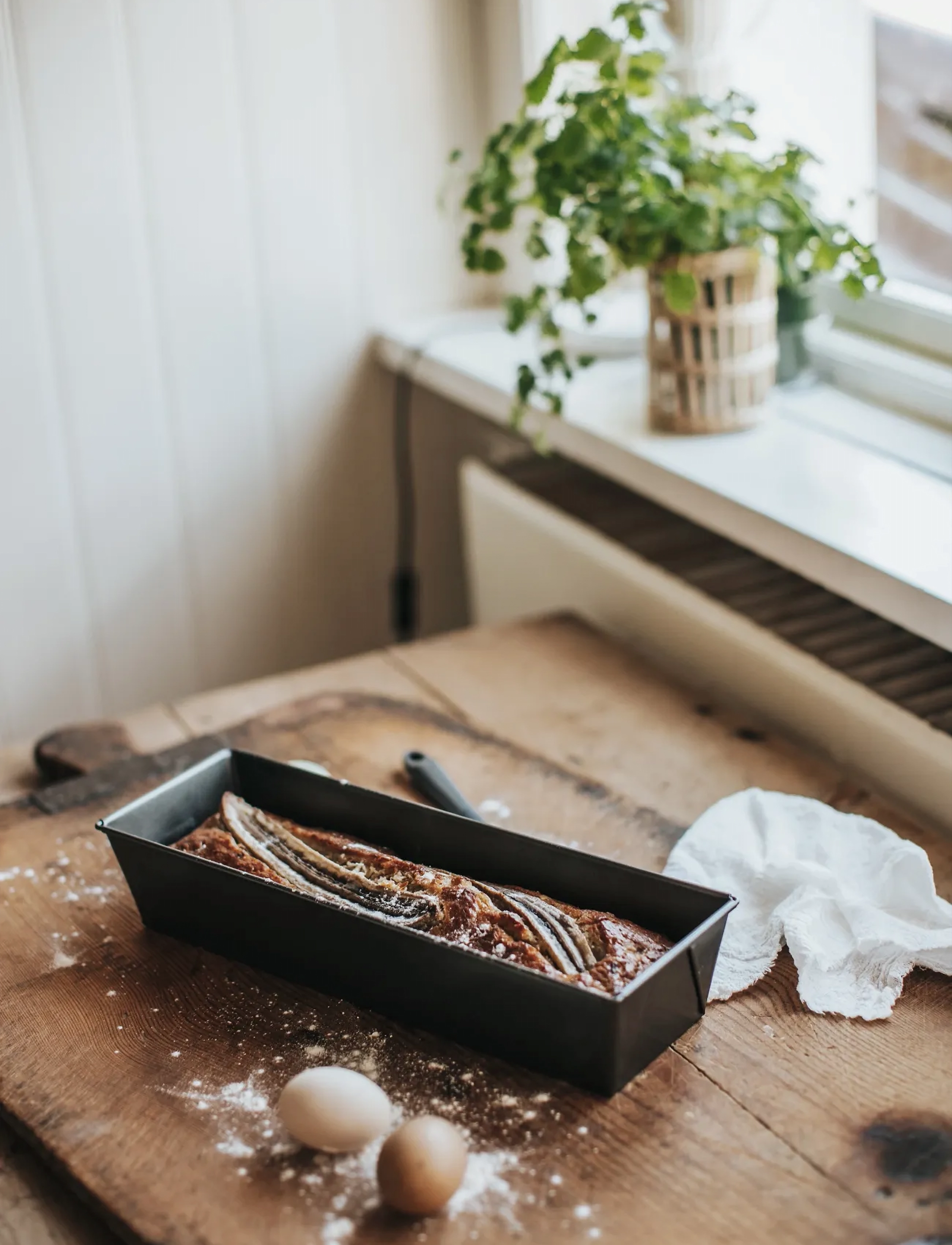 Dorre Brody Brødform 35,5 X 12 Cm, 3 L, Baking Tins, Schwarz - Loaf Homeware