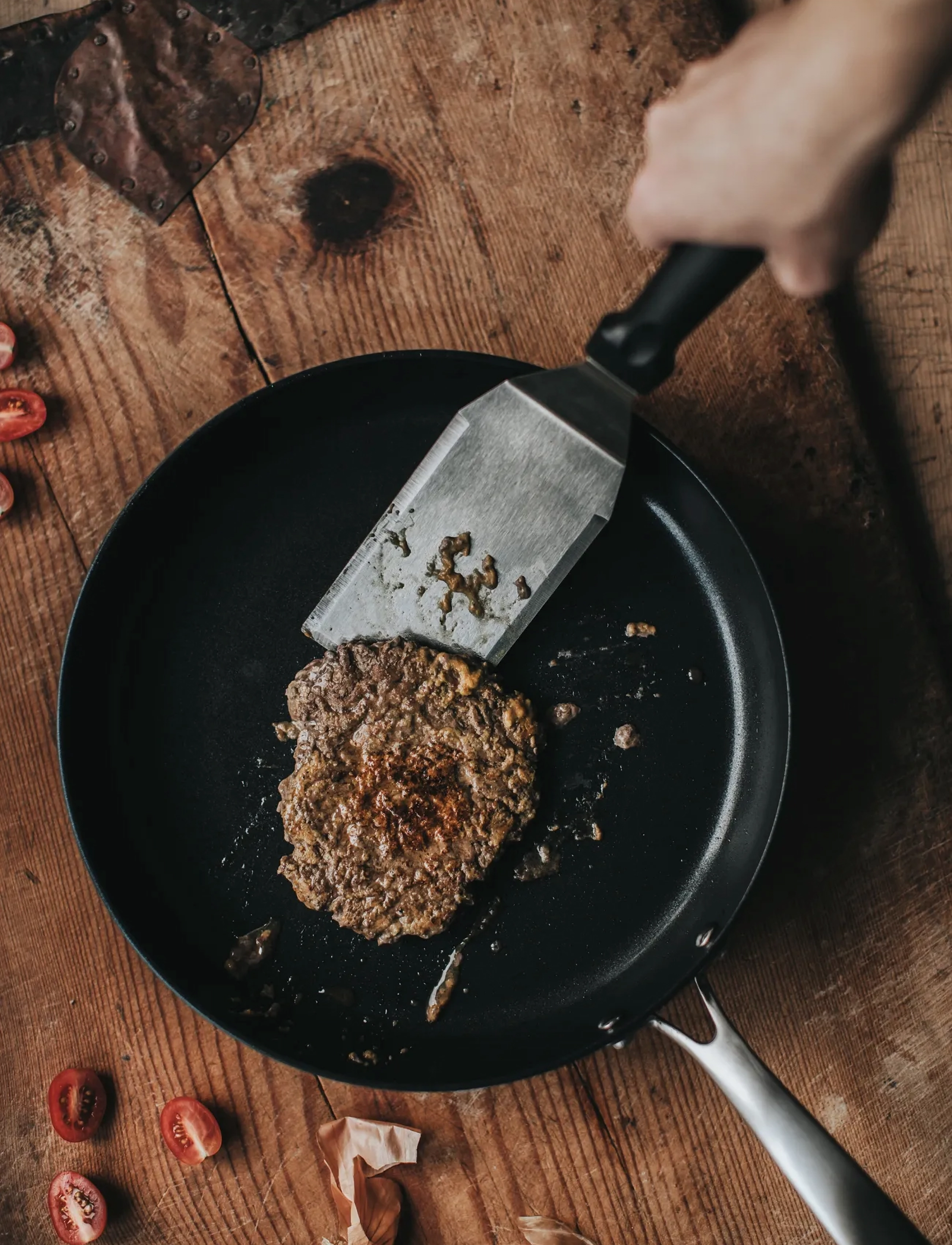 Dorre Coria Stegepande, Ø 24 Cm, Ø24, Pots & Pans, Grau - Frying Homeware