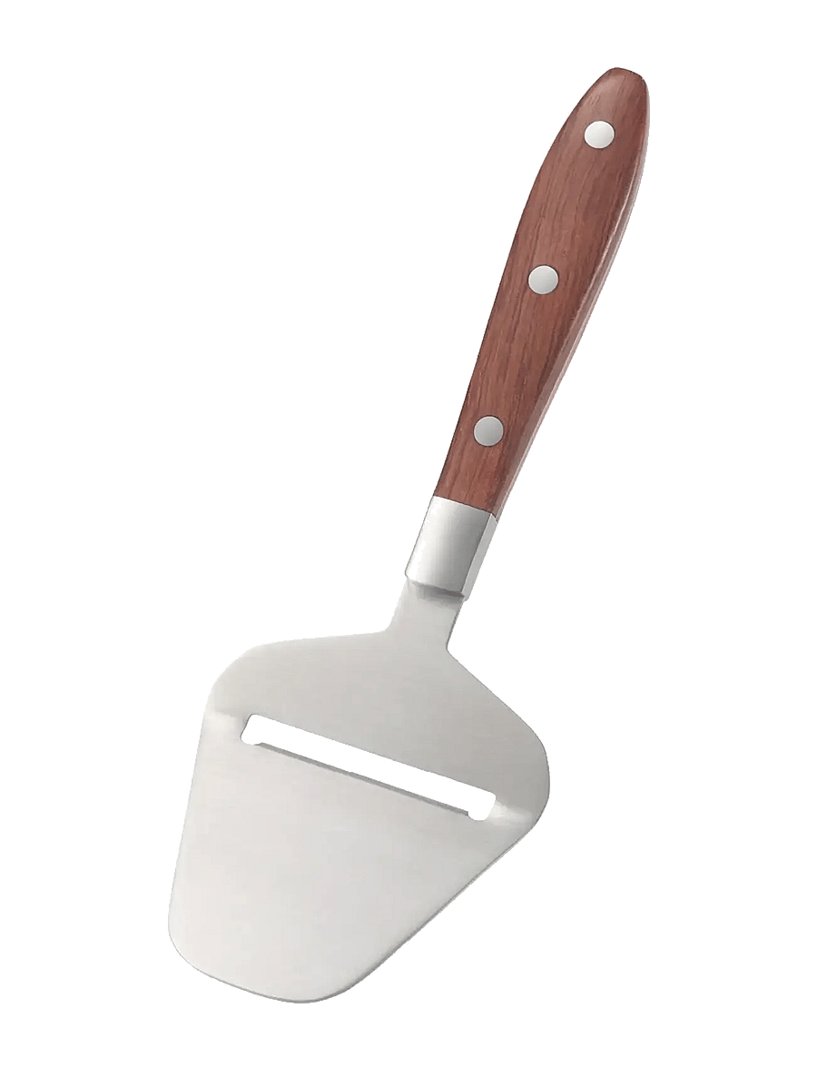 Dorre - Ori Cheese slicer wooden handle 20*9.3 cm Stainless steel - juustulõikurid - silver - 1