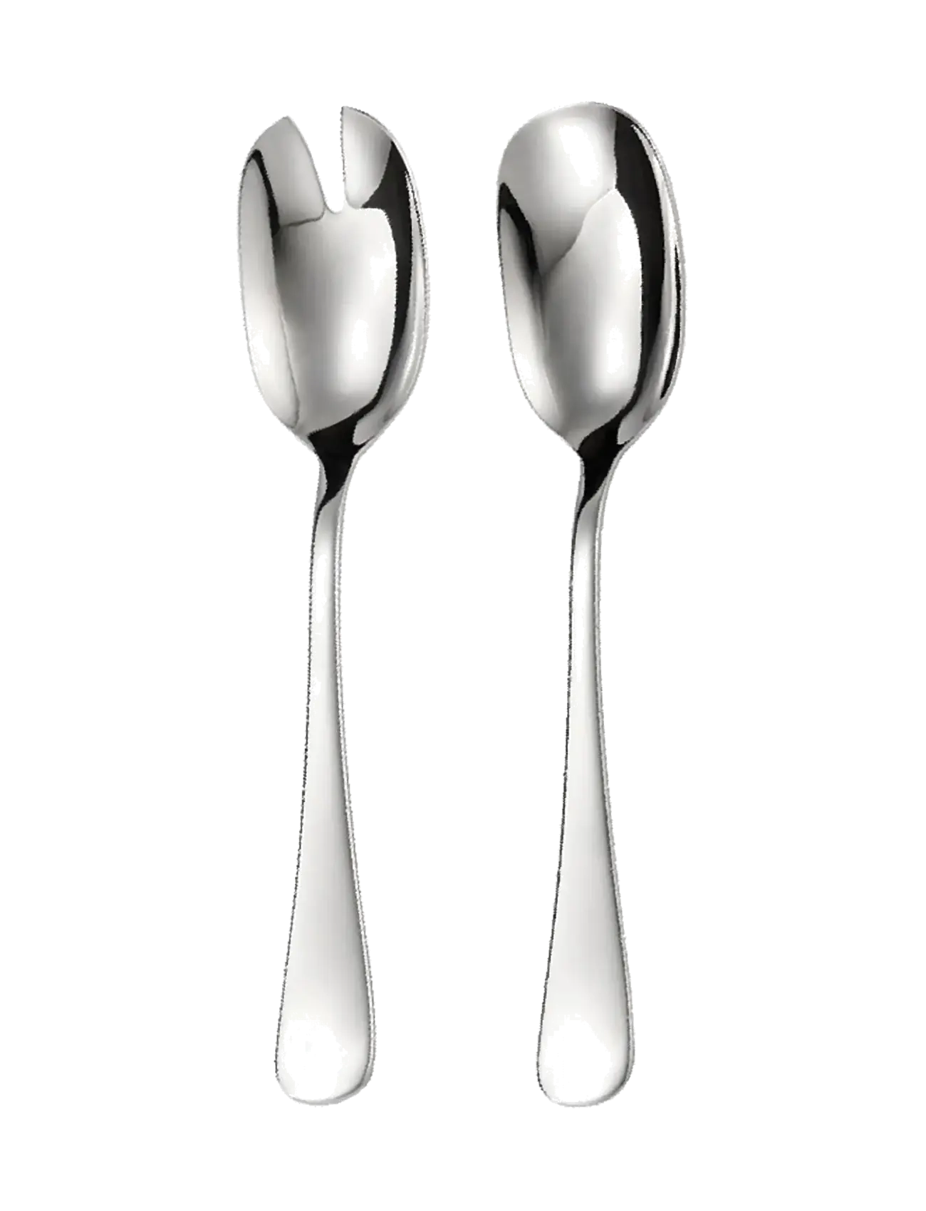 DORRE Klassisch Salad Cutlery 2 Pieces Stainless Steel 18/10 25 Cm Silber - 5.5X 25X 2.5 - Unisex