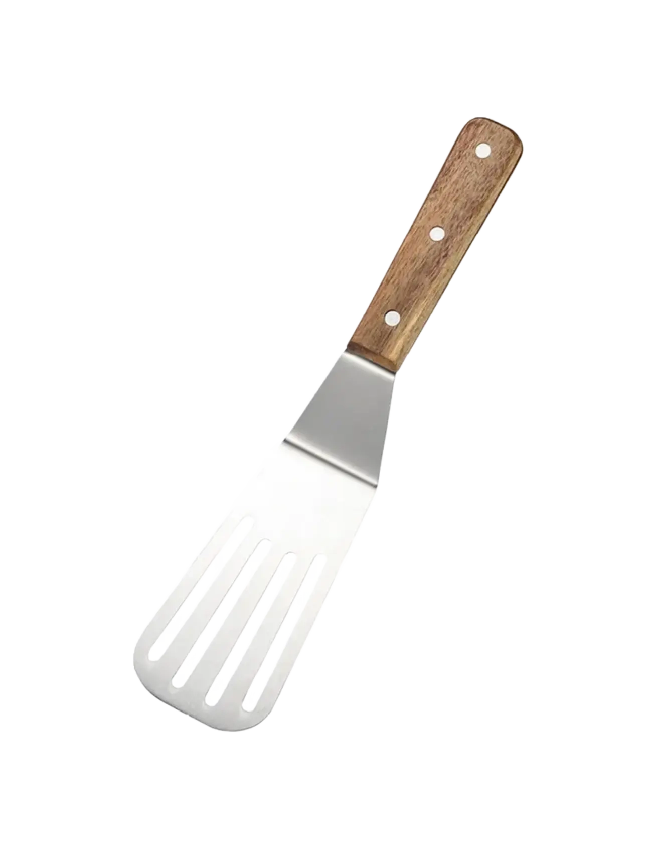 Dorre Slotted Spatula Stainless Steel Rubber Wood 28 Cm, Spatel, Brun, Str: 7X 28X 7