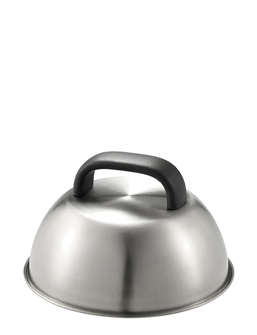 Dorre - Smash Burger Set 3 pieces Smasher Spatula Lid - grillitarvikud - silver - 3