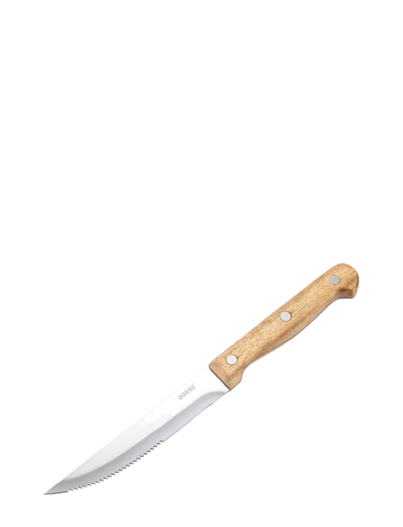 Dorre - BBQ knives 6 pcs in wooden box Stainless Steel acacia handle 22.5*2 cm - ensemble de couteaux - black - 4