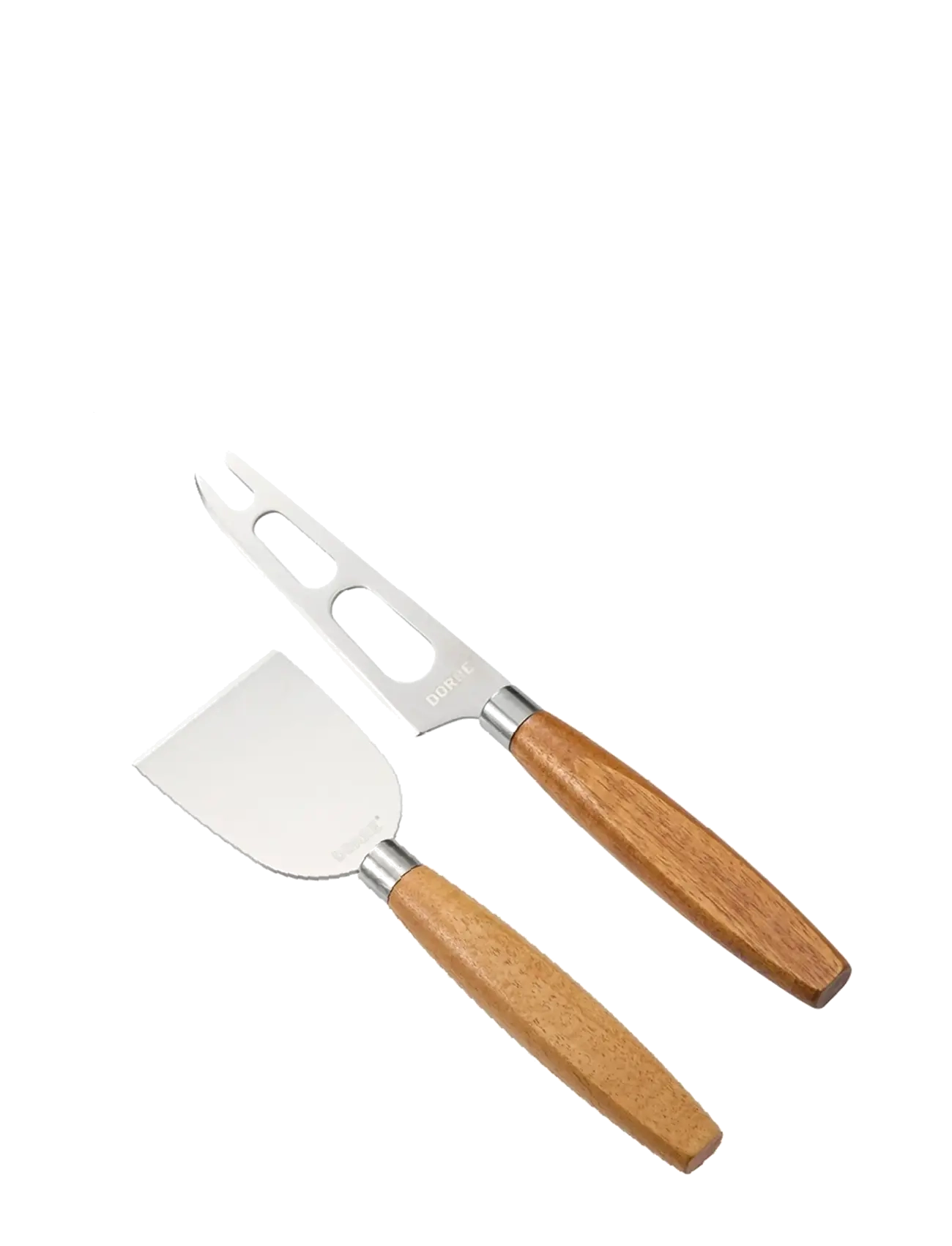 Dorre - Serving tray Herringbone pattern with cheese tools 2 pcs 37*27*1.5 cm - vaagnad ja roogade serveerimisalused - natural - 2