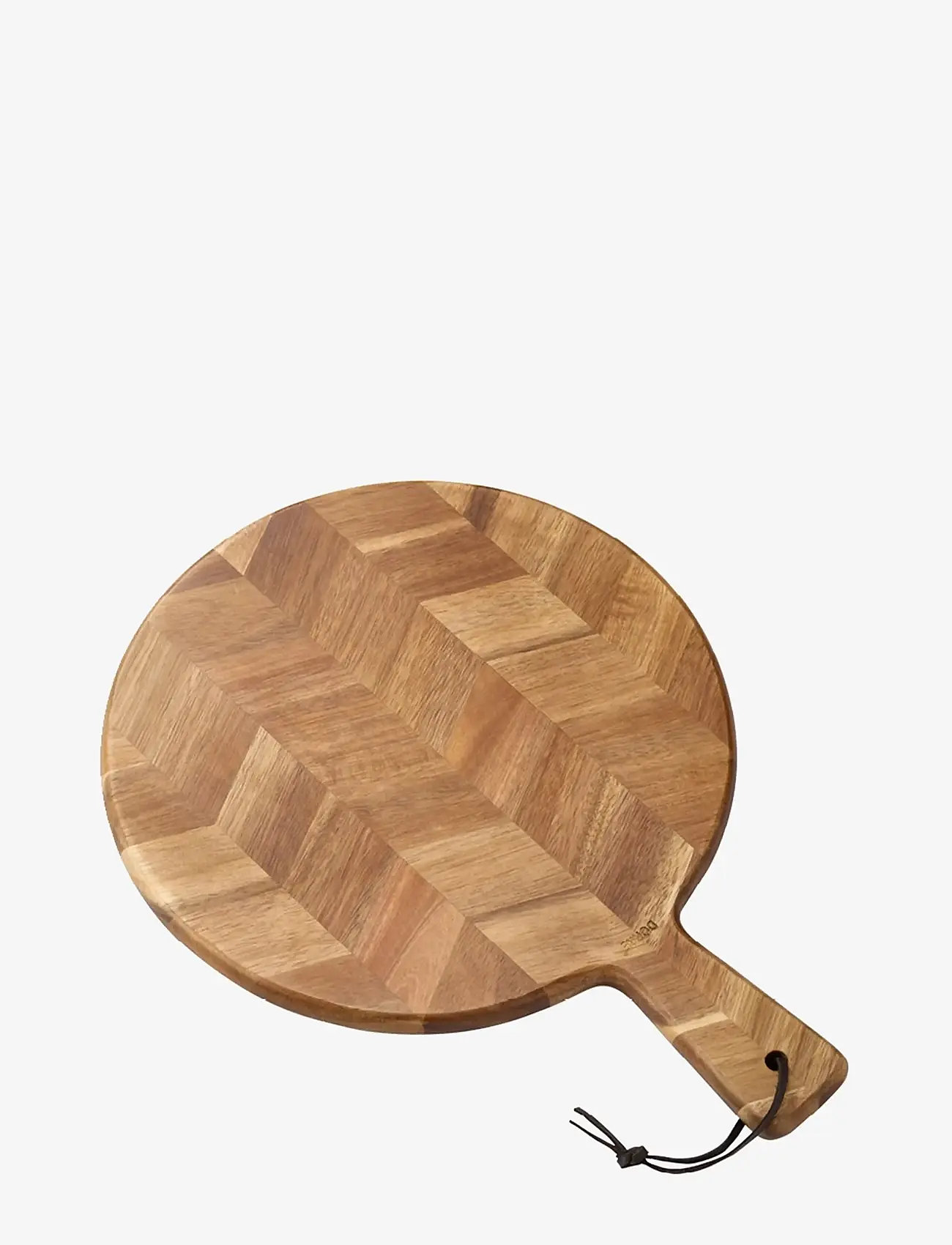 Dorre - Serving tray Herringbone pattern with cheese tools 2 pcs 37*27*1.5 cm - käsemesser - natural - 3