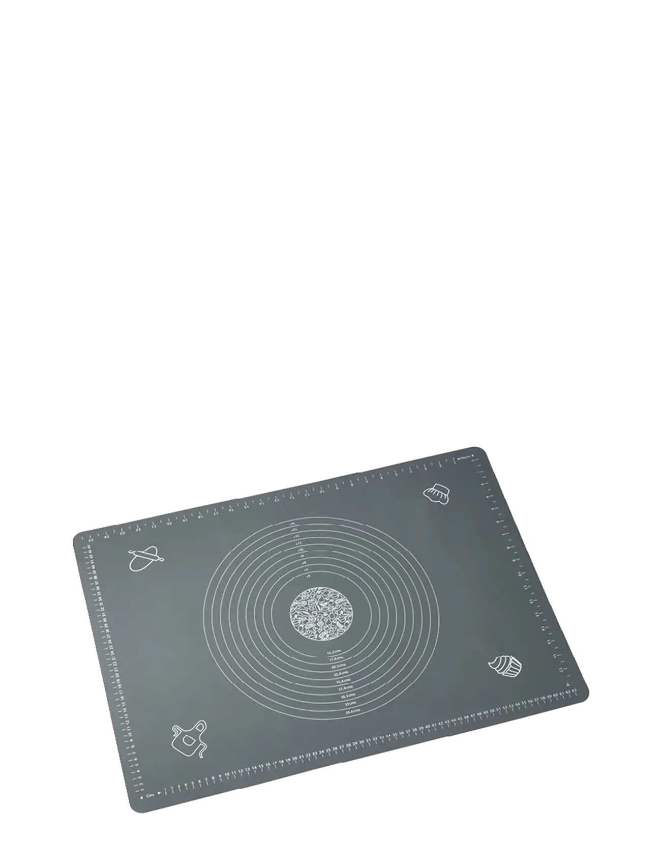 DORRE Cookie Back Mat Grau Silicone 50*70 Cm Grau - 50X 70X 0.2 - Unisex