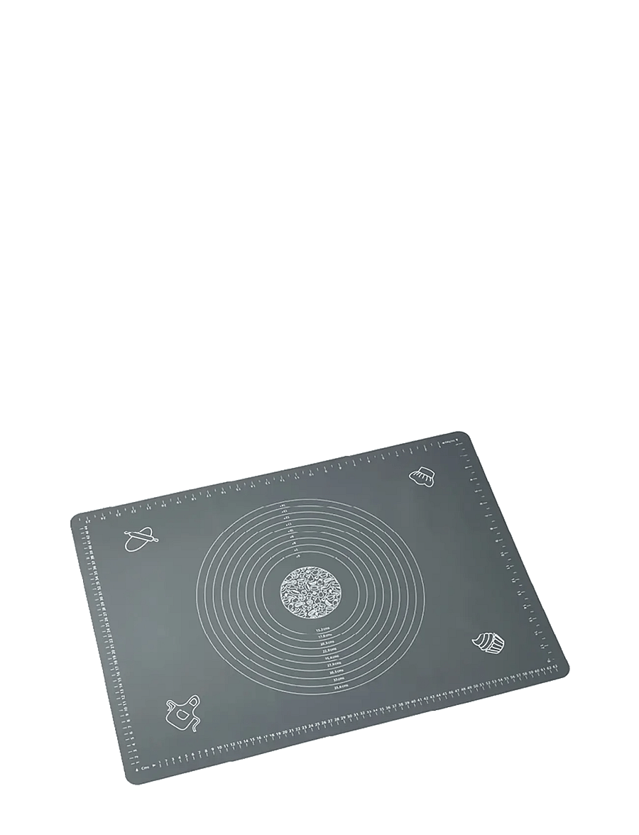 Dorre - Cookie Back mat gray Silicone 50*70 cm - leivontatarvikkeet - grey - 1