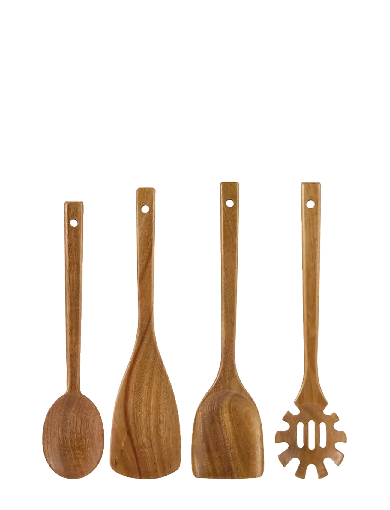 Dorre Utensil set Acacia Wood 4 pcs Pasta ladle, Spatula, Ladle/spatula - Kitchen - NATURAL / natural