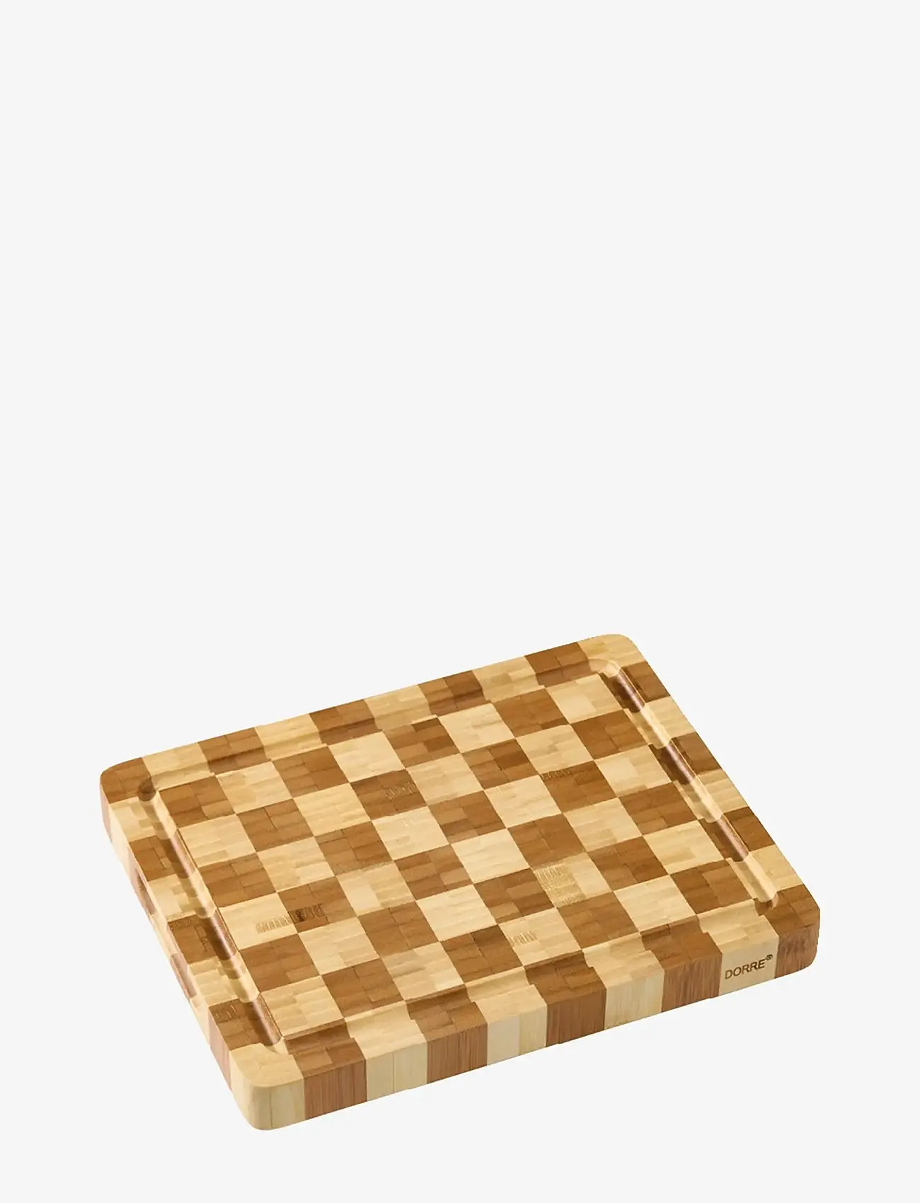 Dorre - Combo Cutting Board Bamboo 30*24*3 cm - skærebrætter - natural - 1