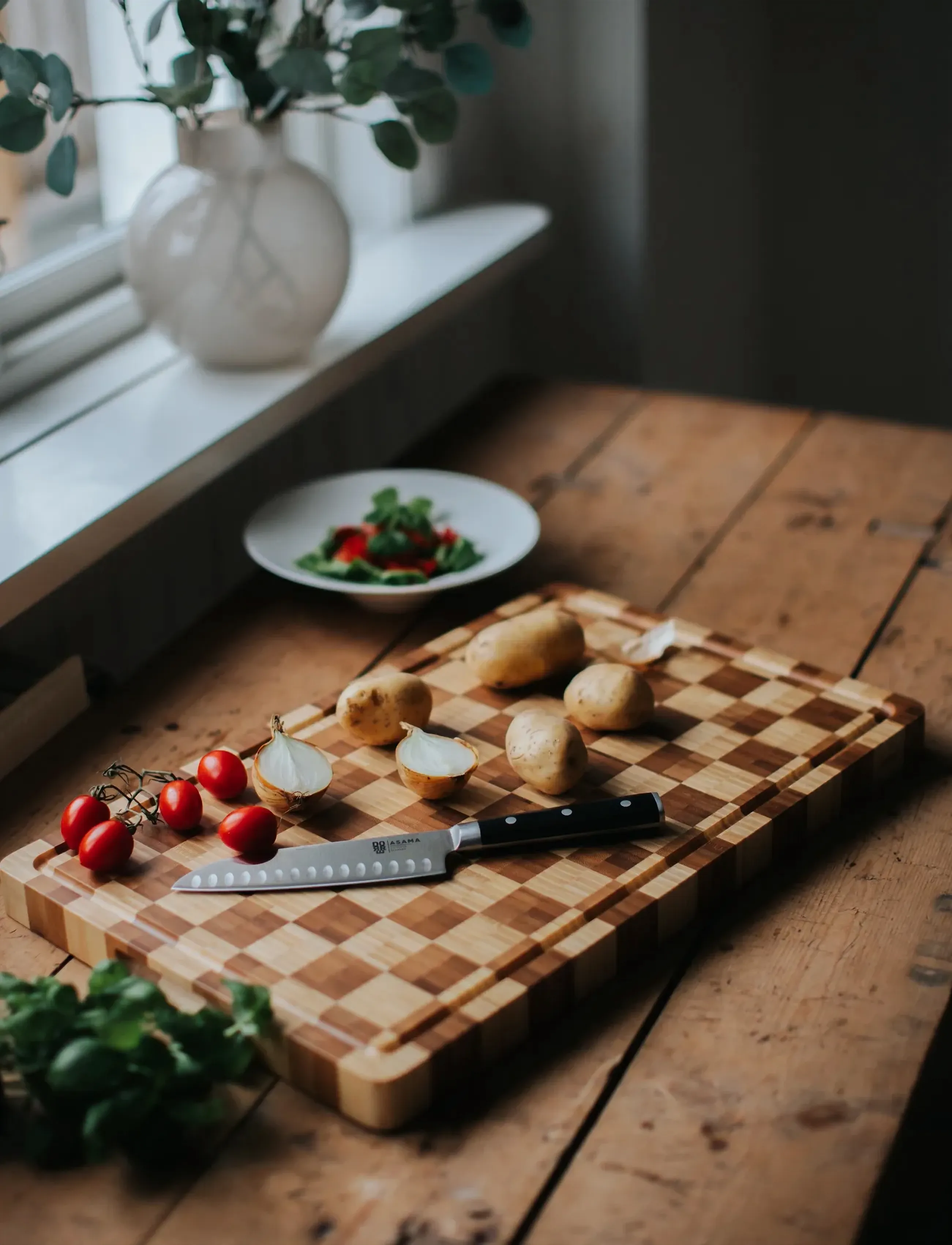 Dorre Combo Cutting Board Bamboo 56.35*3.5 Cm, 35X 56X 3.5, Kitchen Tools - Boards, Homeware